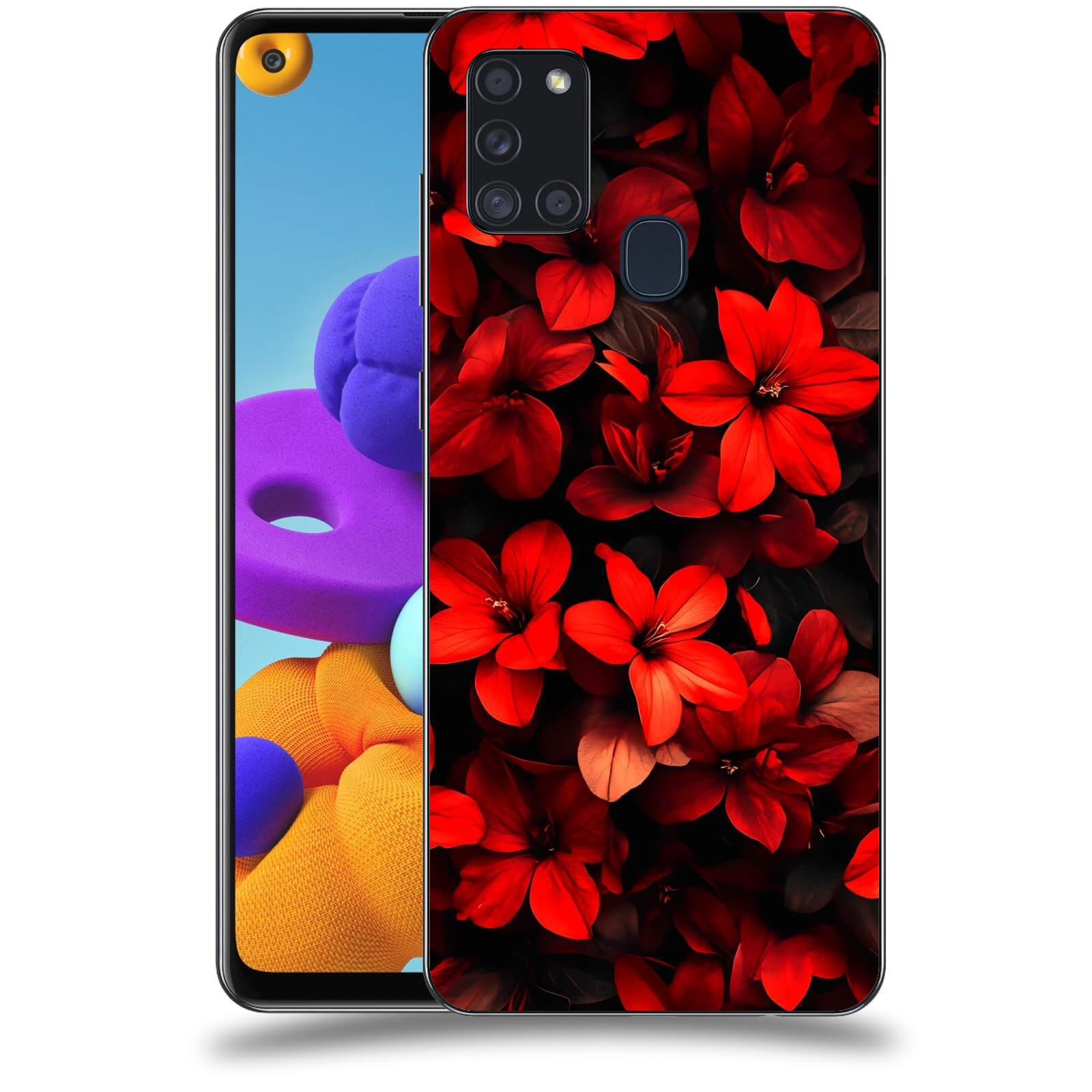 ACOVER Kryt na mobil Samsung Galaxy A21s - Temná vášeň