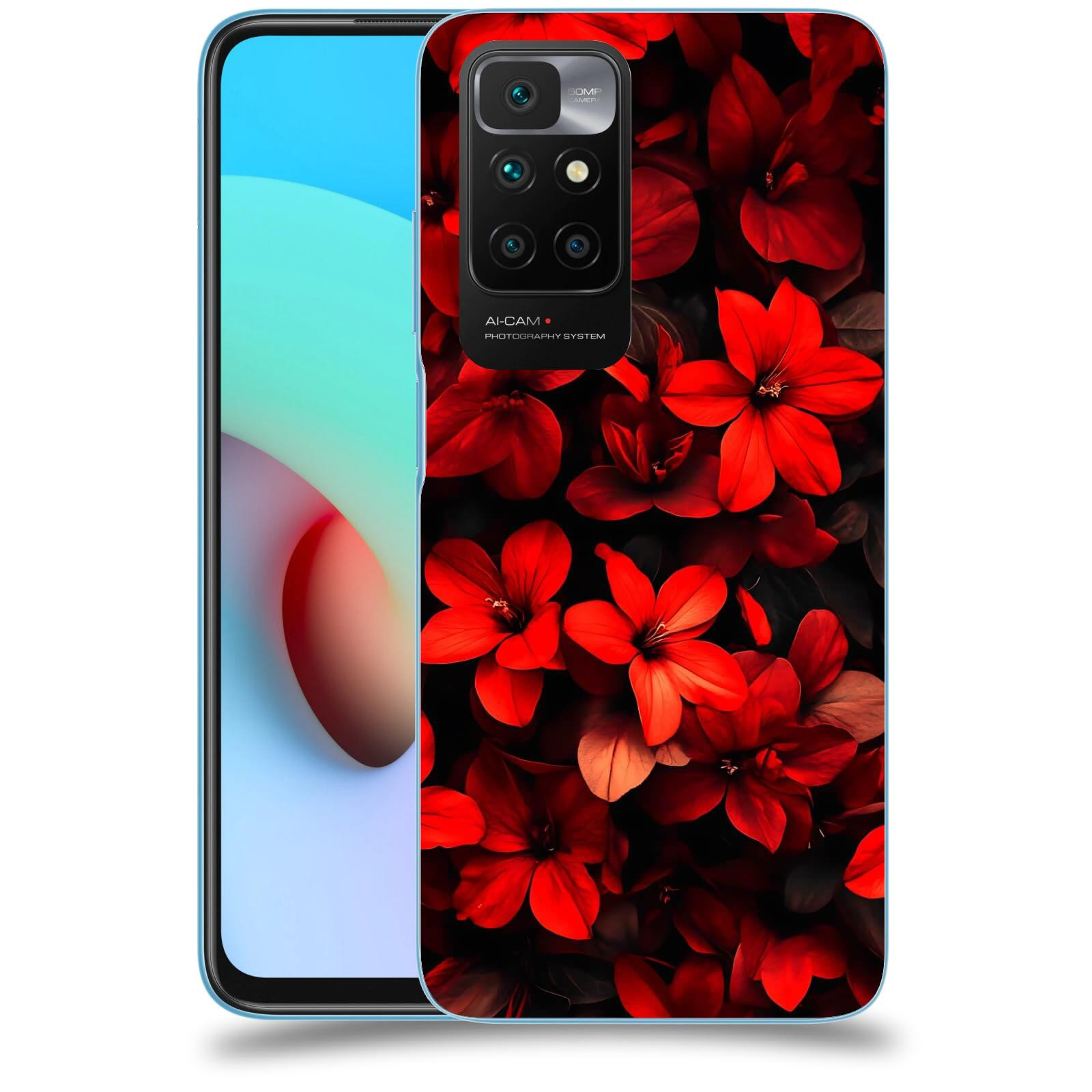 ACOVER Kryt na mobil Xiaomi Redmi 10 (2022) - Temná vášeň