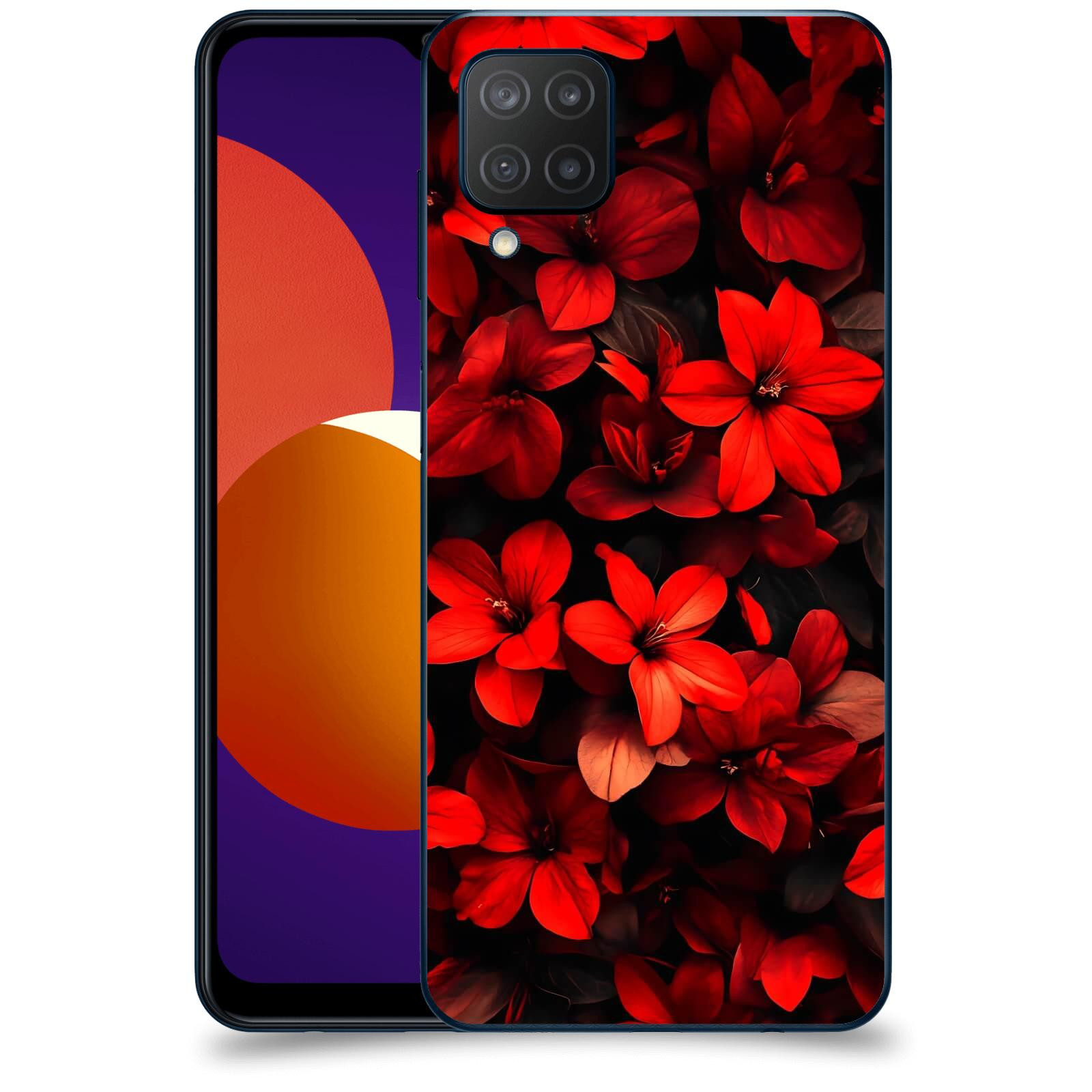 ACOVER Kryt na mobil Samsung Galaxy M12 M127F - Temná vášeň