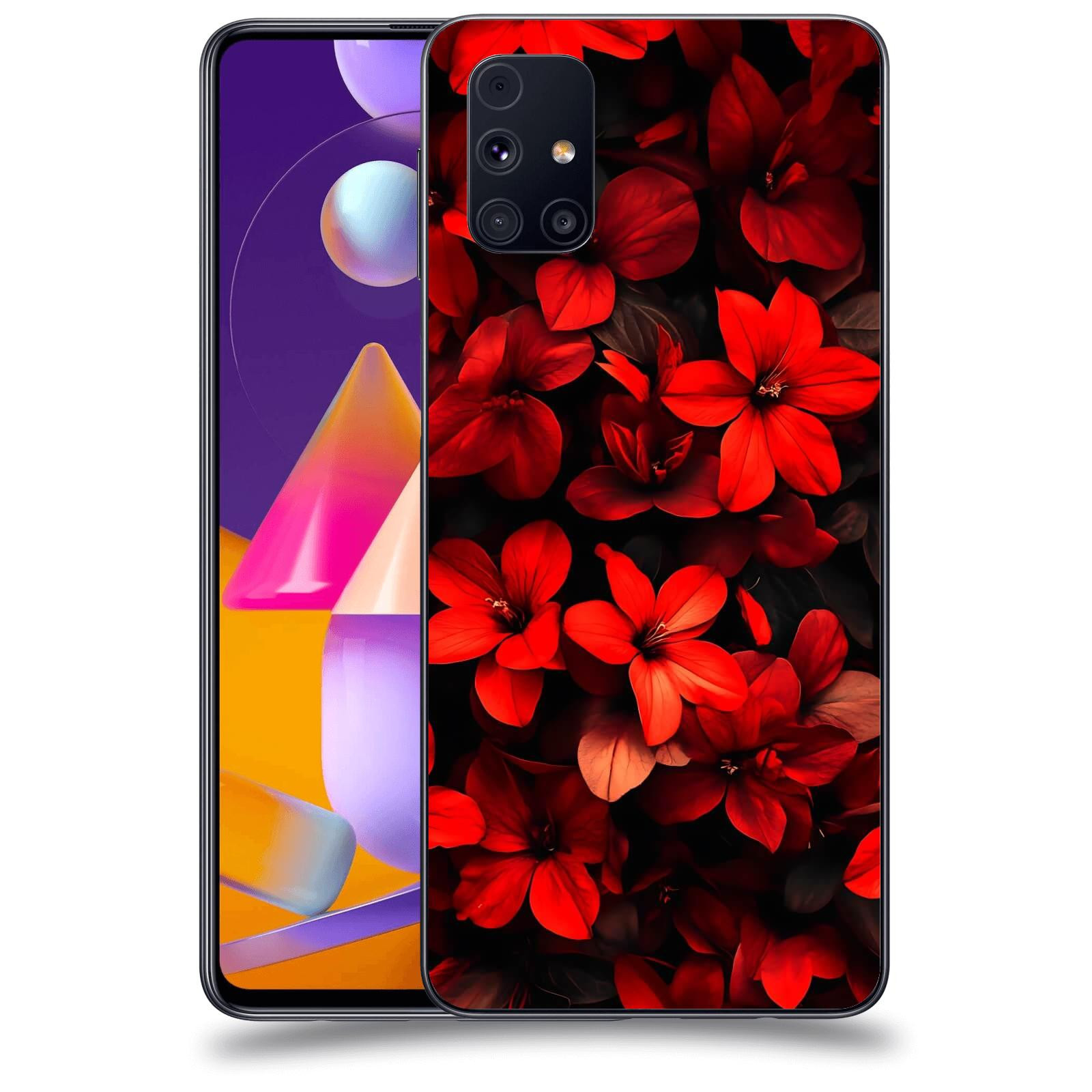 ACOVER Kryt na mobil Samsung Galaxy M31s - Temná vášeň