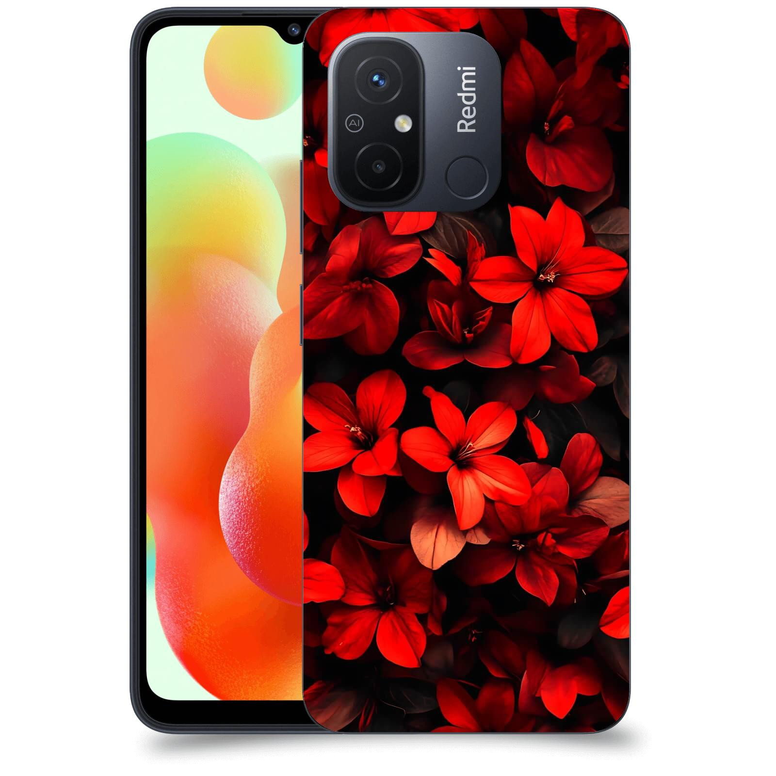 ACOVER Kryt na mobil Xiaomi Redmi 12C - Temná vášeň