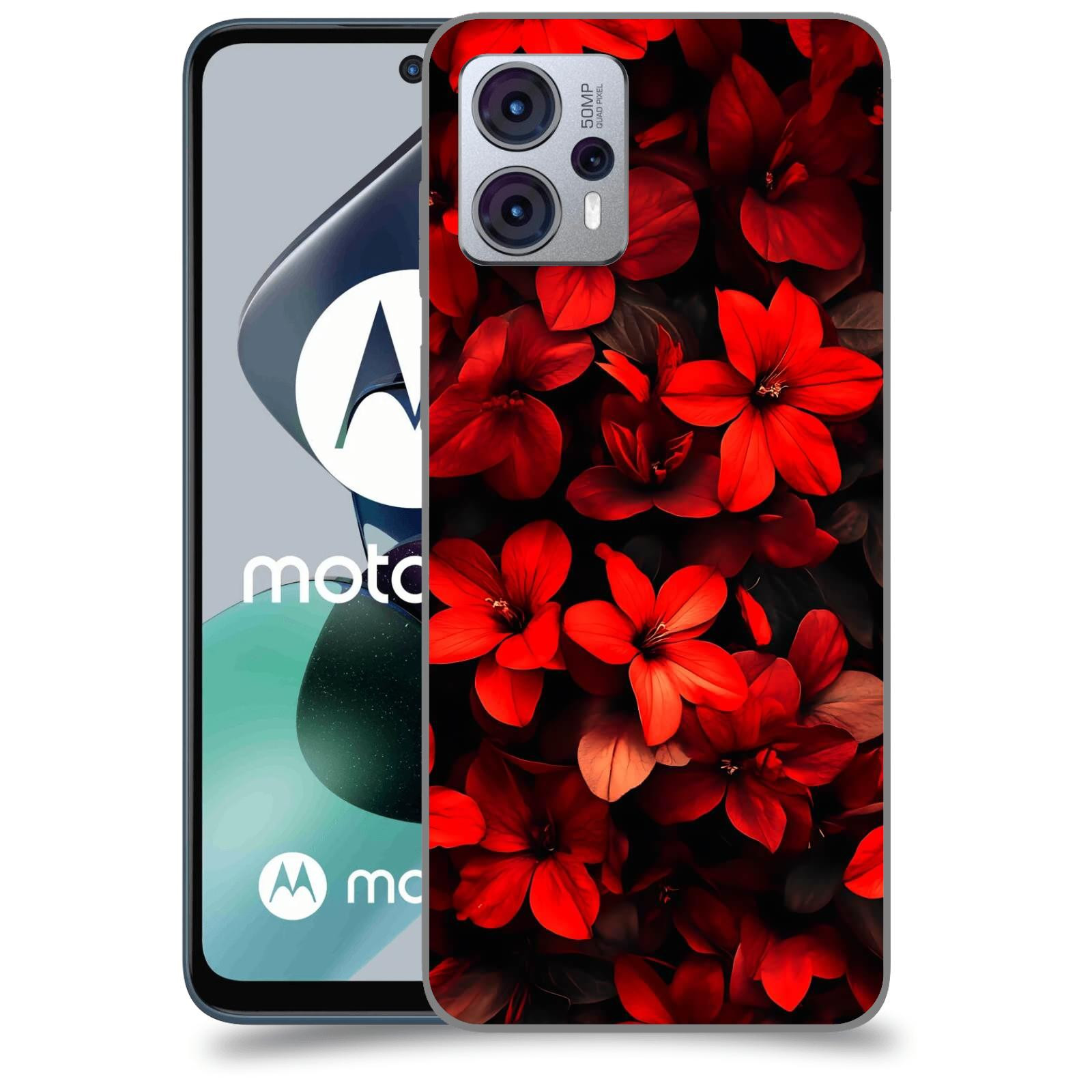 ACOVER Kryt na mobil Motorola Moto G23 - Temná vášeň