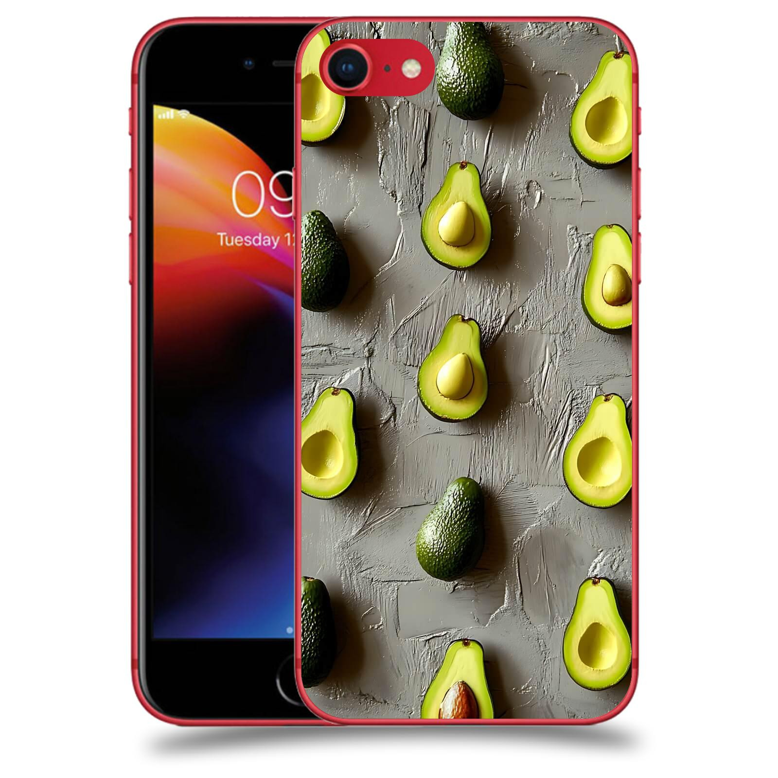 ACOVER Kryt na mobil Apple iPhone 8 - Zelená harmonie