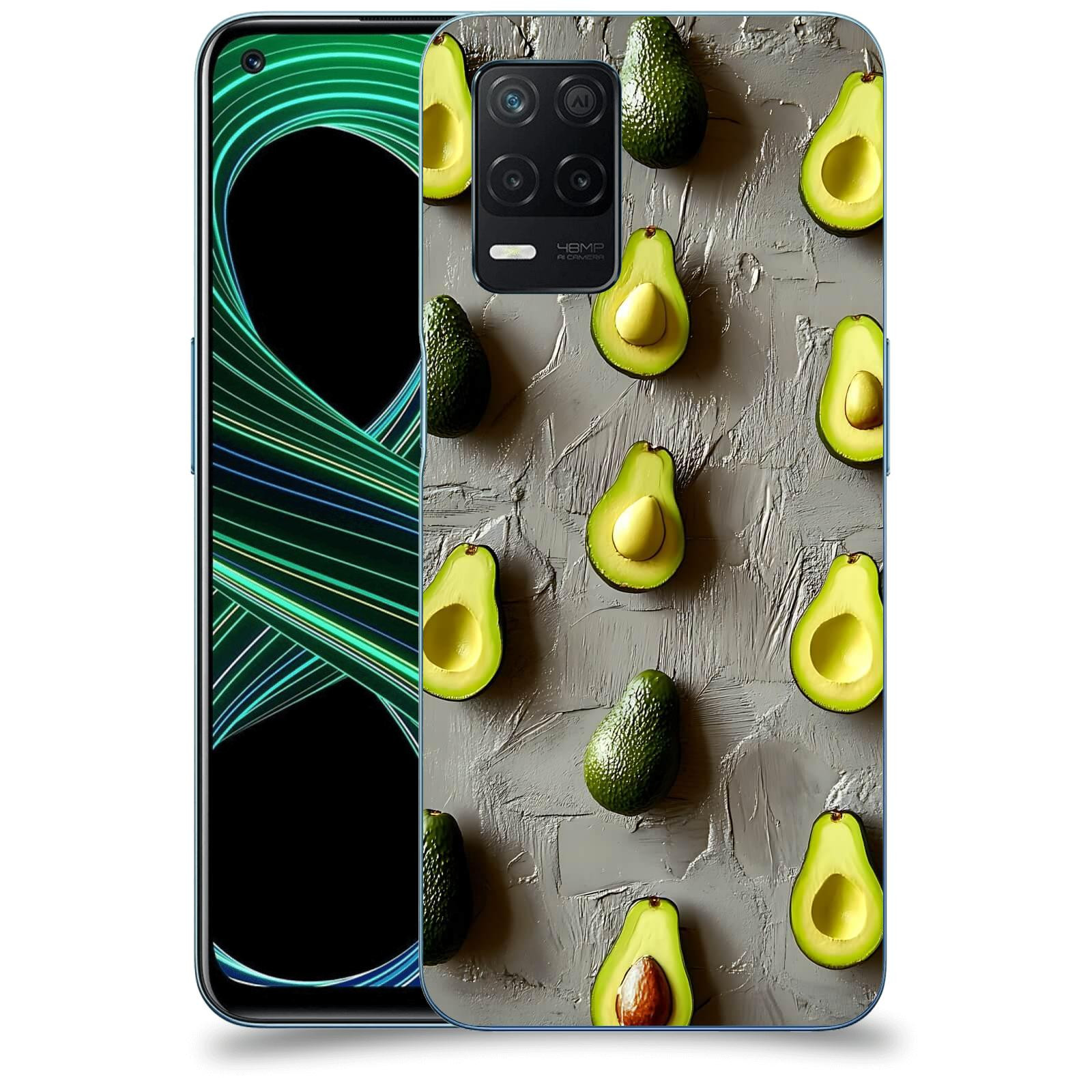 ACOVER Kryt na mobil Realme 8 5G - Zelená harmonie