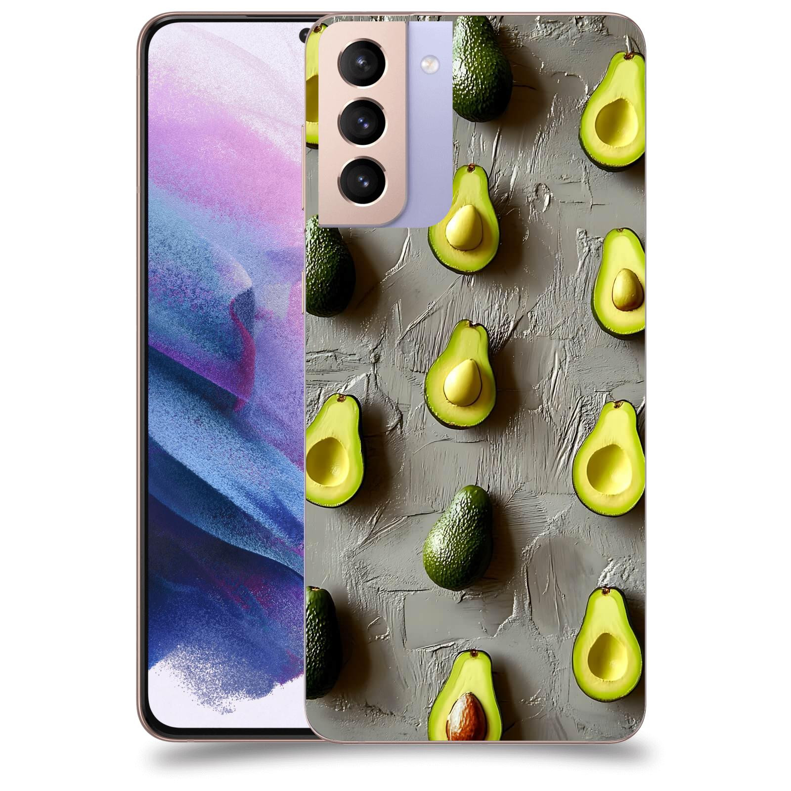 ACOVER Kryt na mobil Samsung Galaxy S21+ G996F - Zelená harmonie