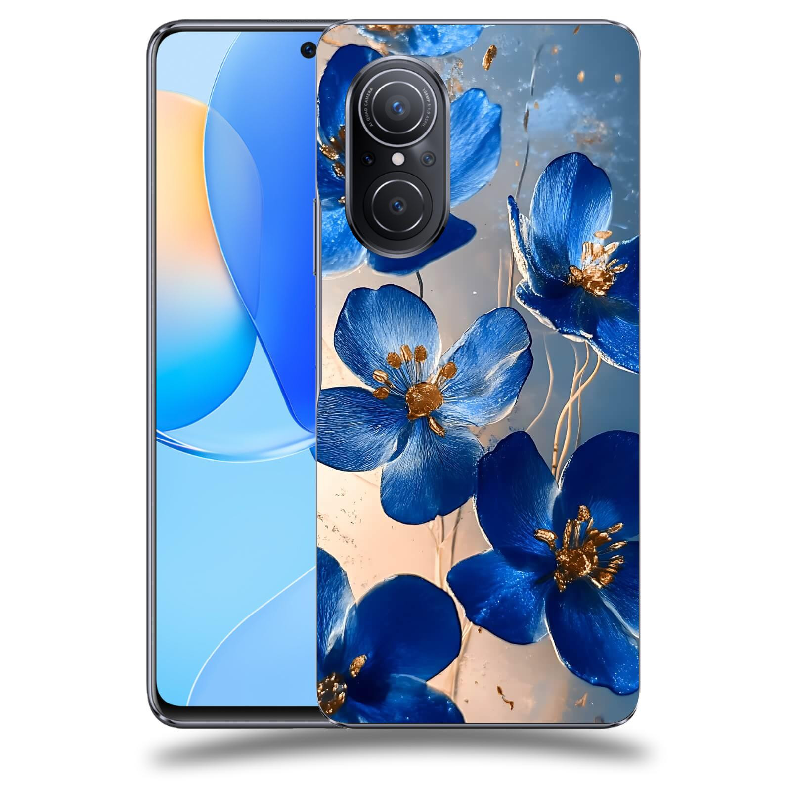 ACOVER Kryt na mobil Huawei Nova 9 SE - Zlatá elegance