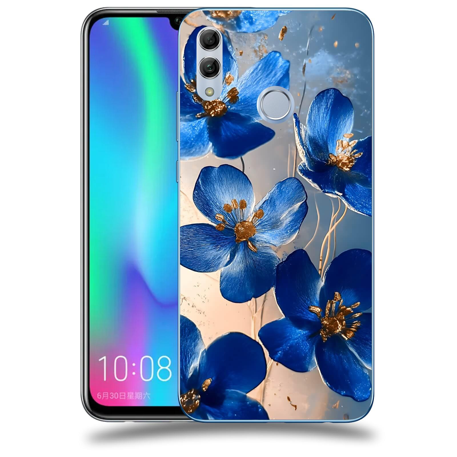 ACOVER Kryt na mobil Honor 10 Lite - Zlatá elegance