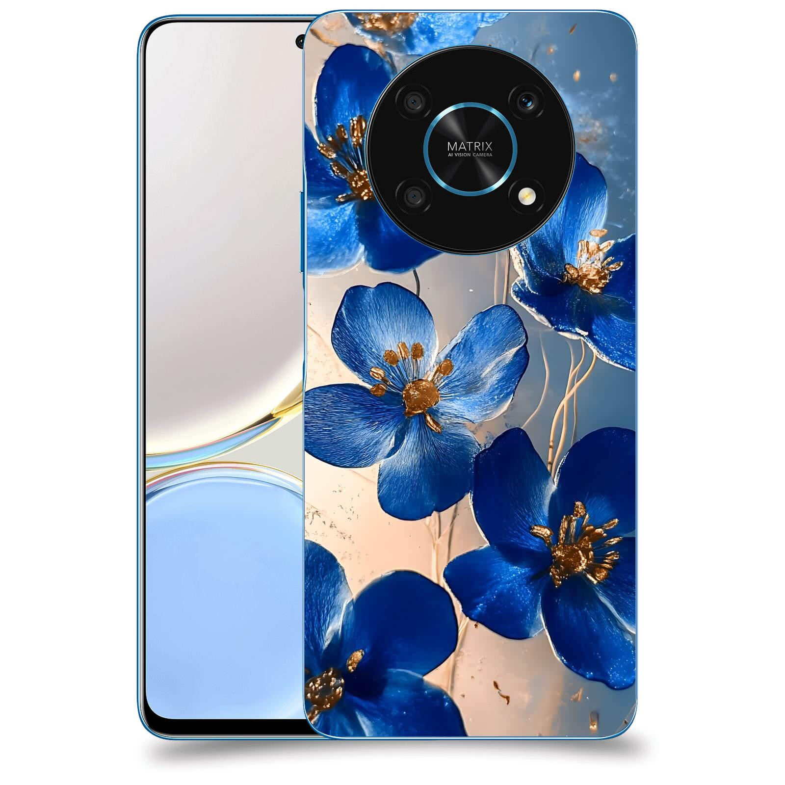 ACOVER Kryt na mobil Honor Magic 4 Lite 5G - Zlatá elegance