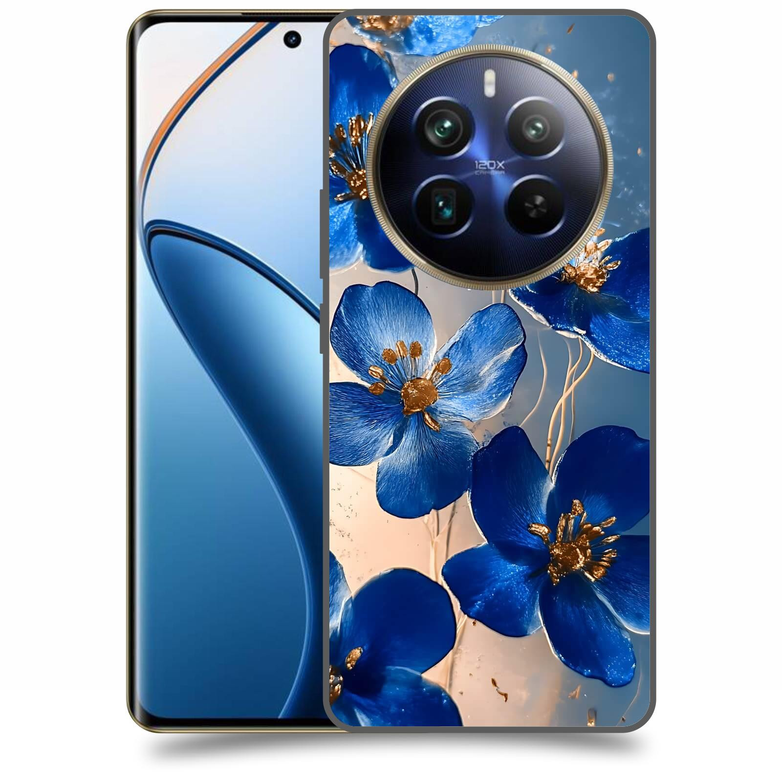 ACOVER Kryt na mobil Realme 12 pro+ 5g - Zlatá elegance