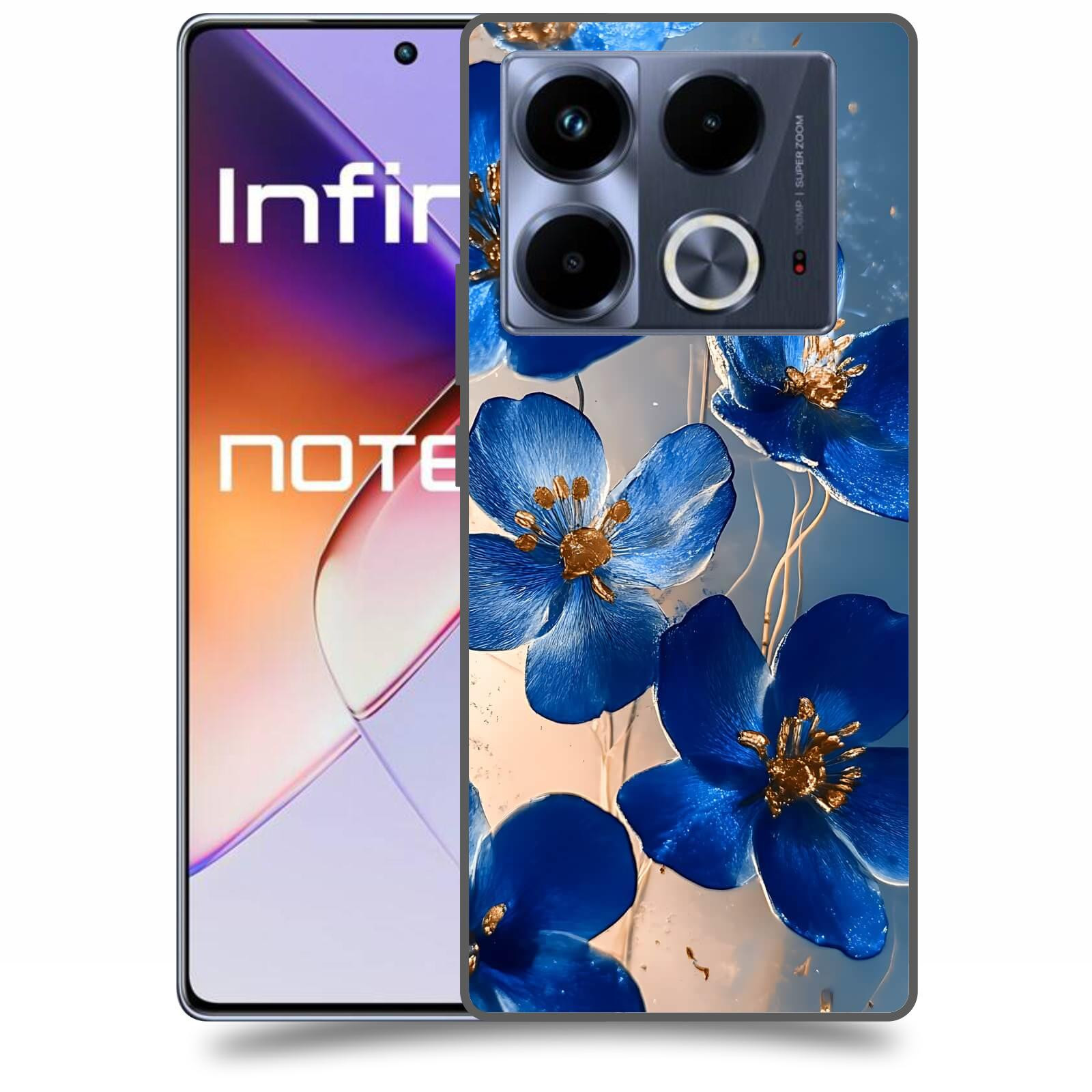ACOVER Kryt na mobil Infinix Note 40 - Zlatá elegance