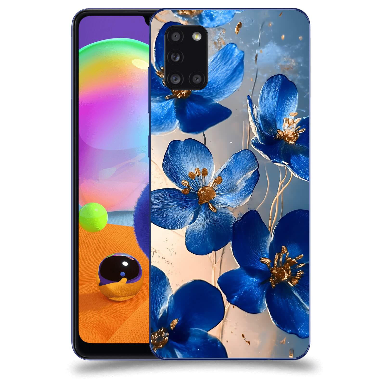 ACOVER Kryt na mobil Samsung Galaxy A31 A315F - Zlatá elegance