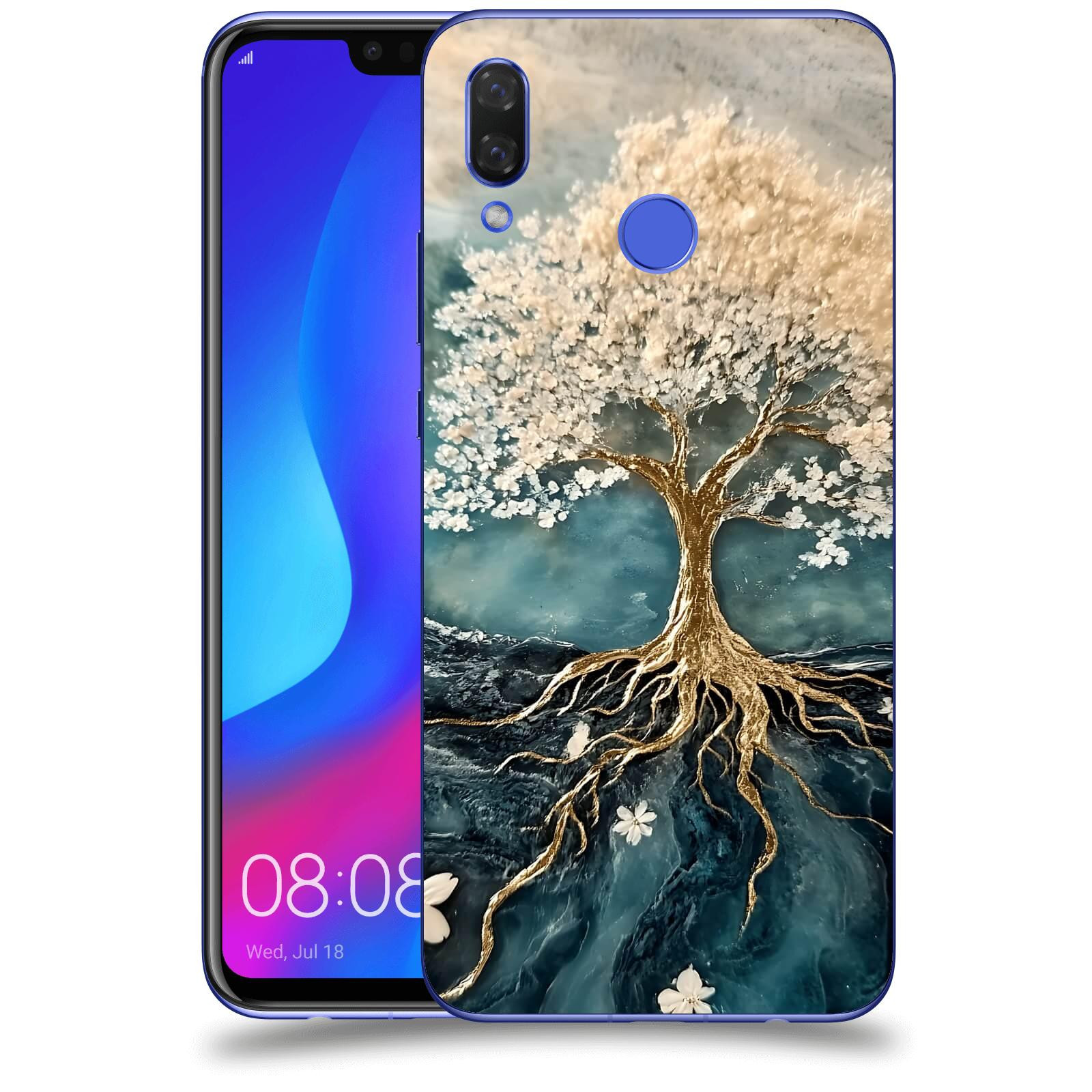 ACOVER Kryt na mobil Huawei Nova 3 - Zlatý život