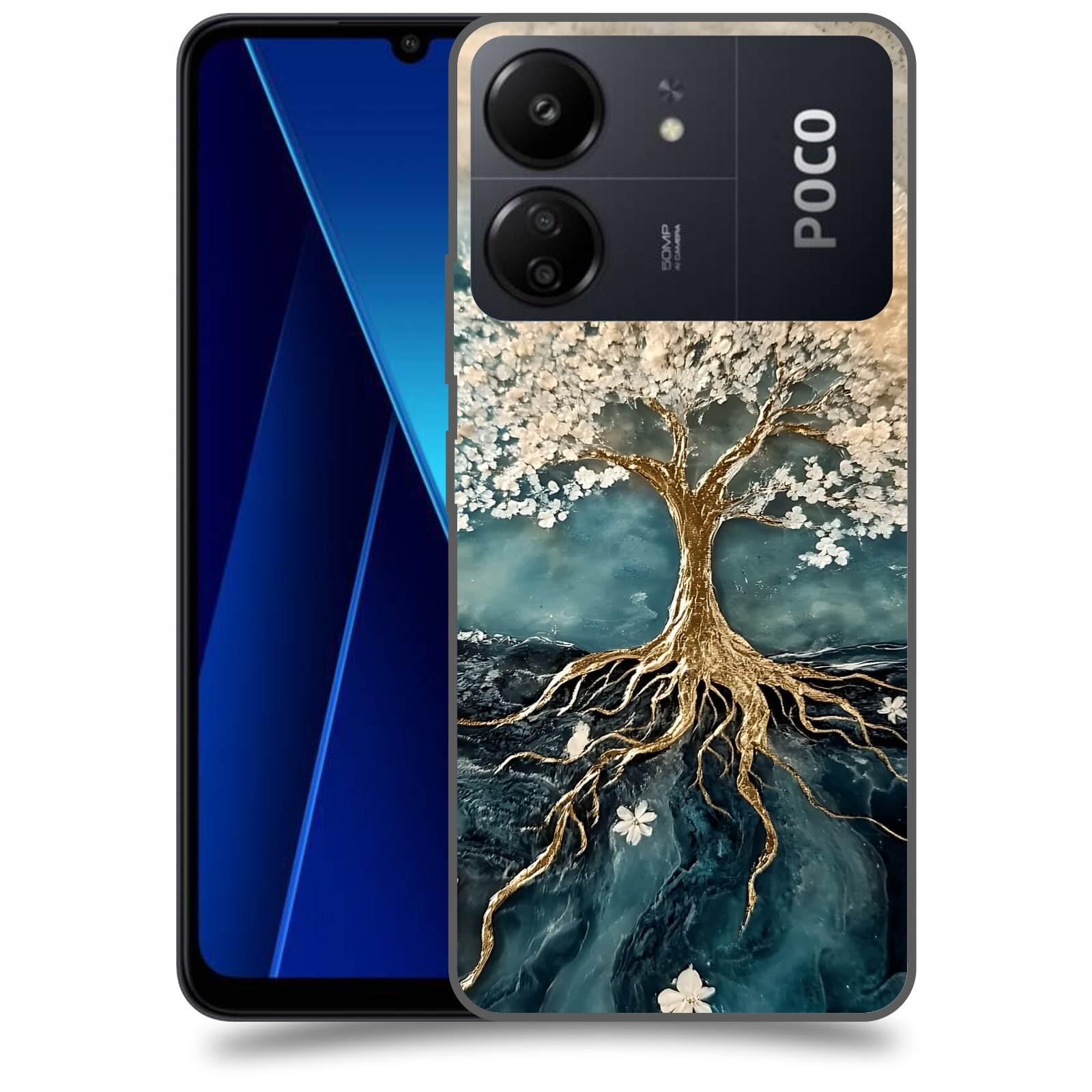 ACOVER Kryt na mobil Poco C65 - Zlatý život