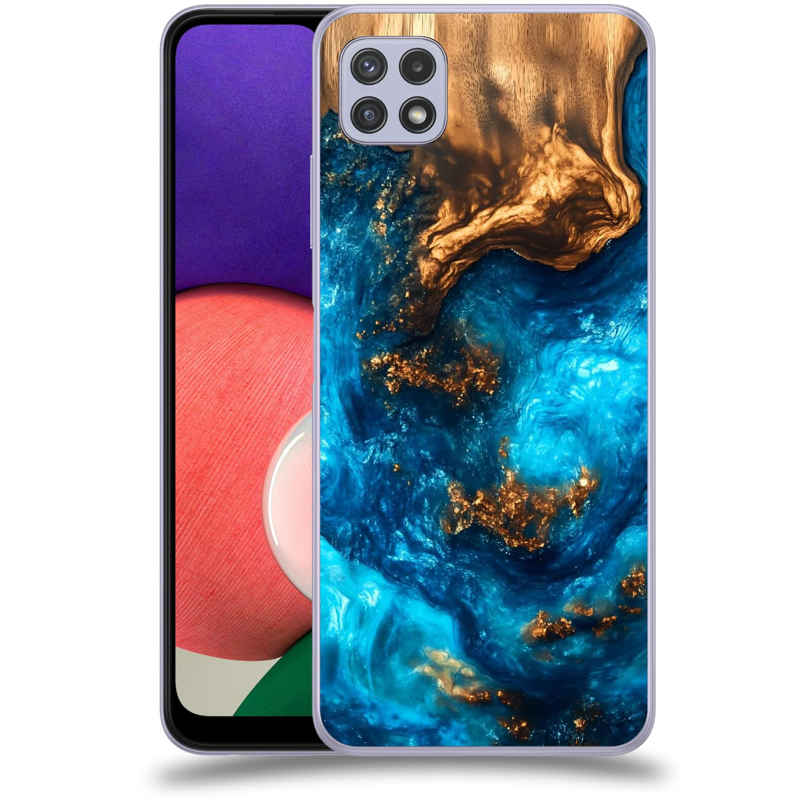 ACOVER Kryt na mobil Samsung Galaxy A22 5G A226B - Kosmická hloubka