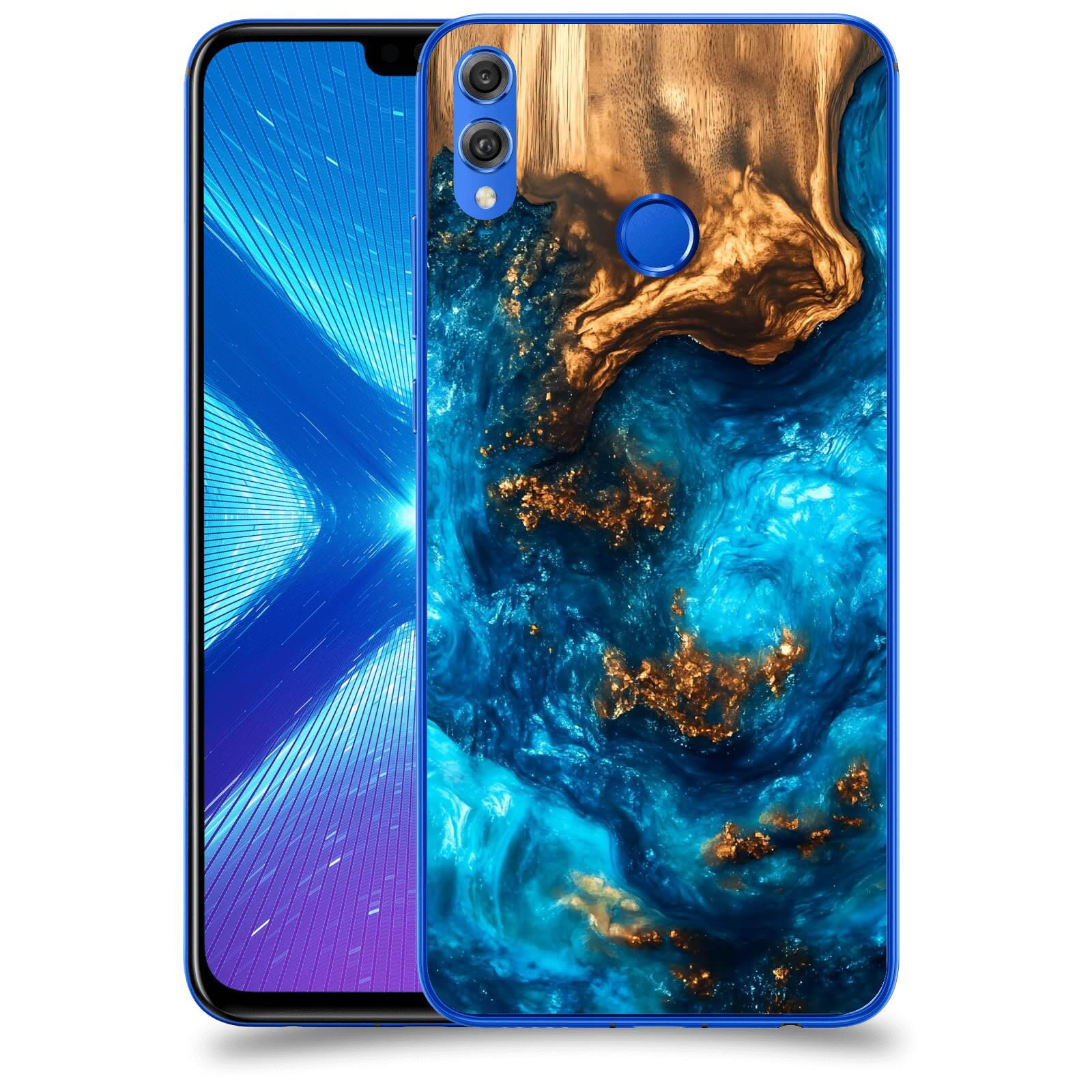 ACOVER Kryt na mobil Honor 8X - Kosmická hloubka