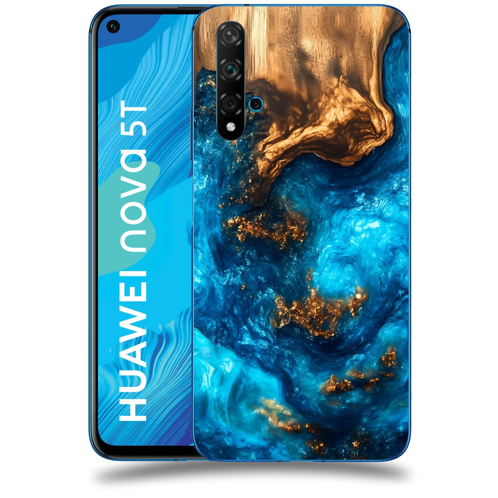 ACOVER Kryt na mobil Huawei Nova 5T - Kosmická hloubka