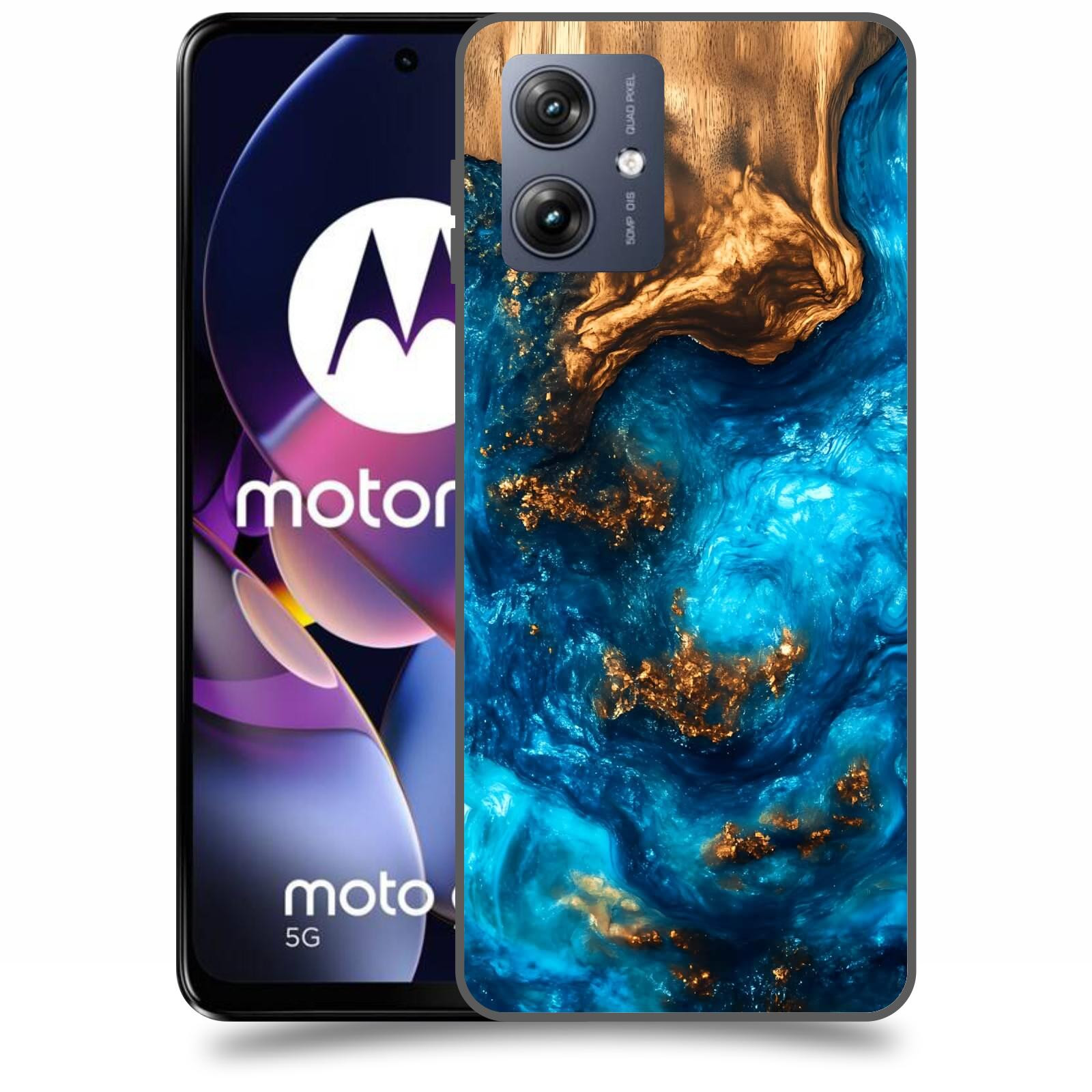 ACOVER Kryt na mobil Motorola Moto G54 5G - Kosmická hloubka