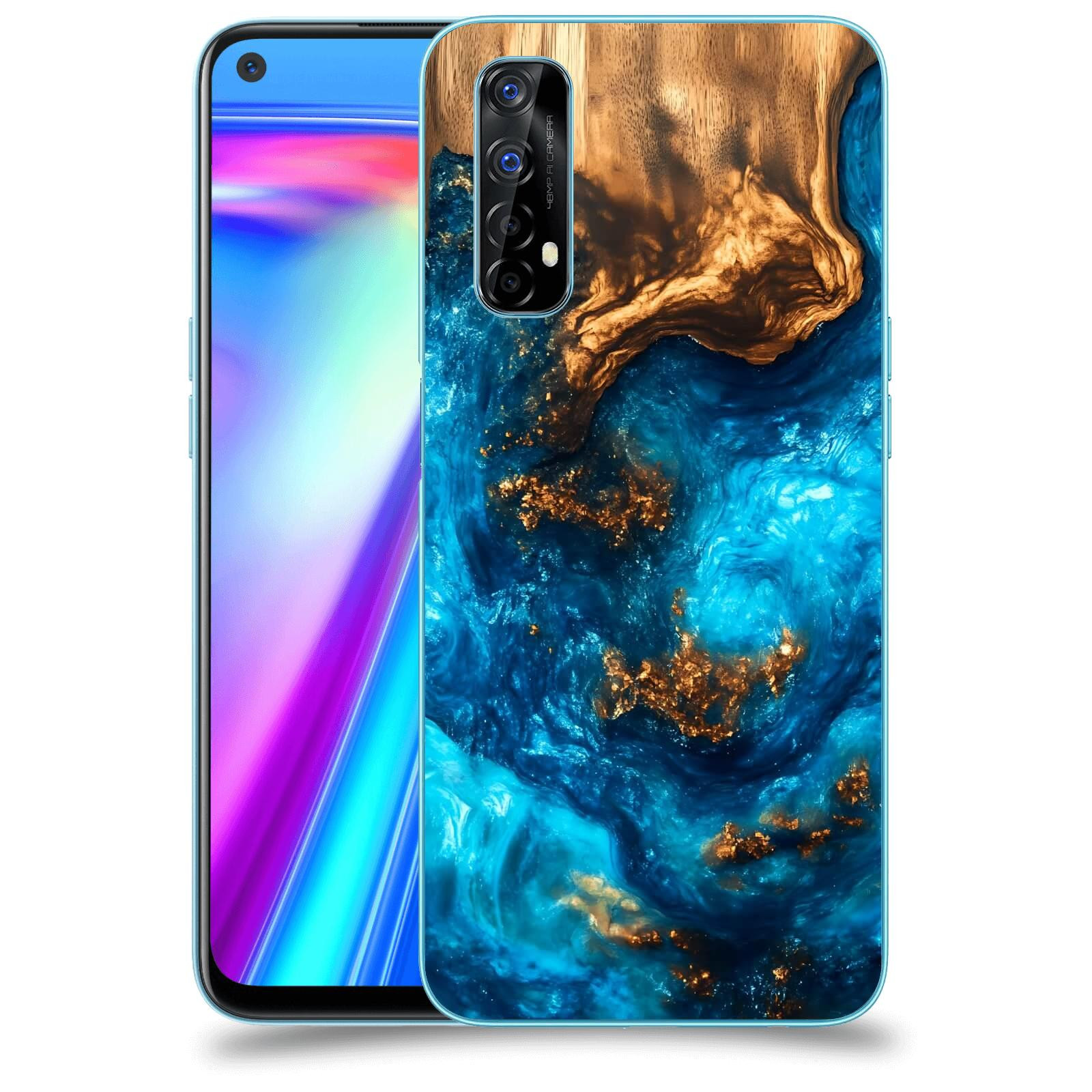 ACOVER Kryt na mobil Realme 7 - Kosmická hloubka