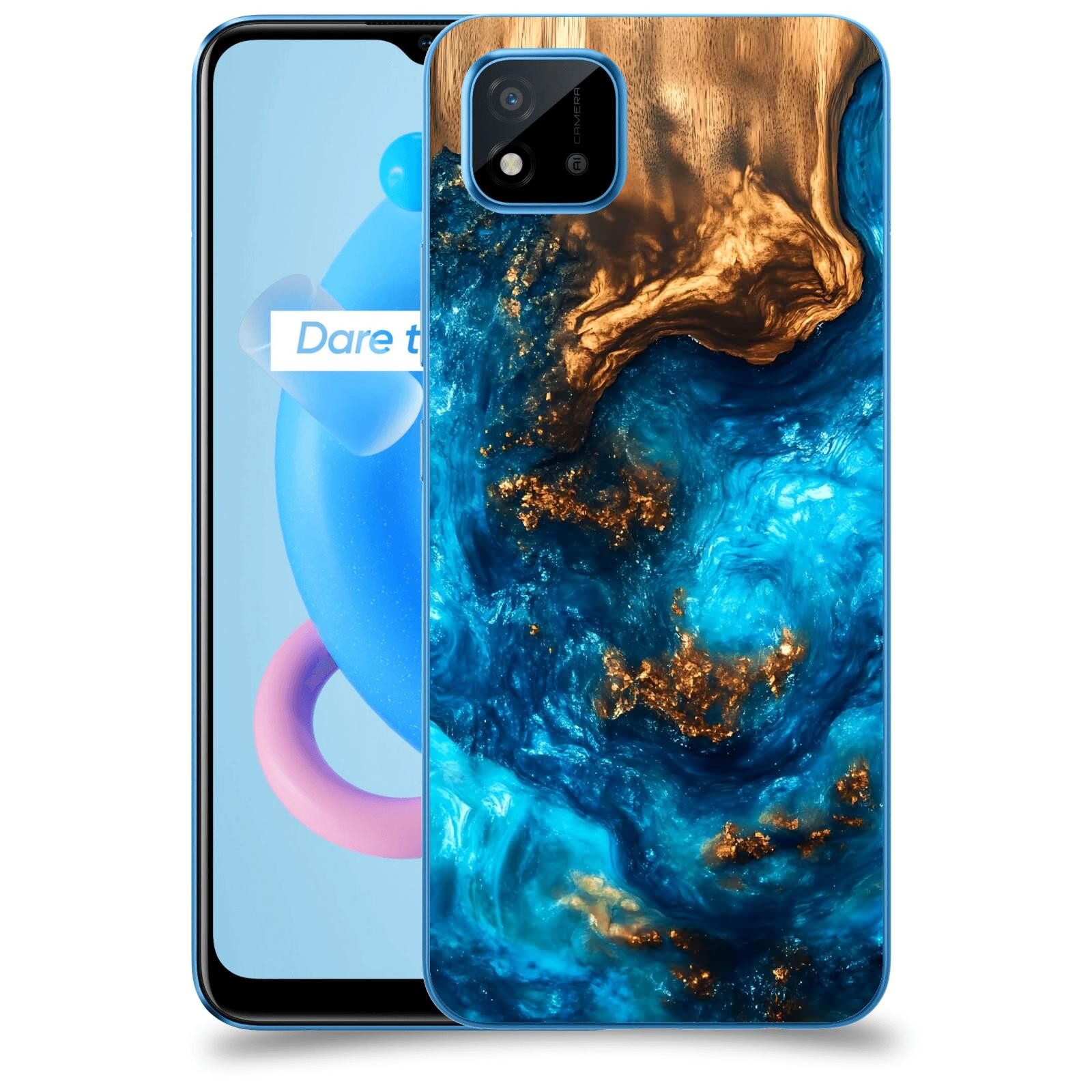 ACOVER Kryt na mobil Realme C11 (2021) - Kosmická hloubka