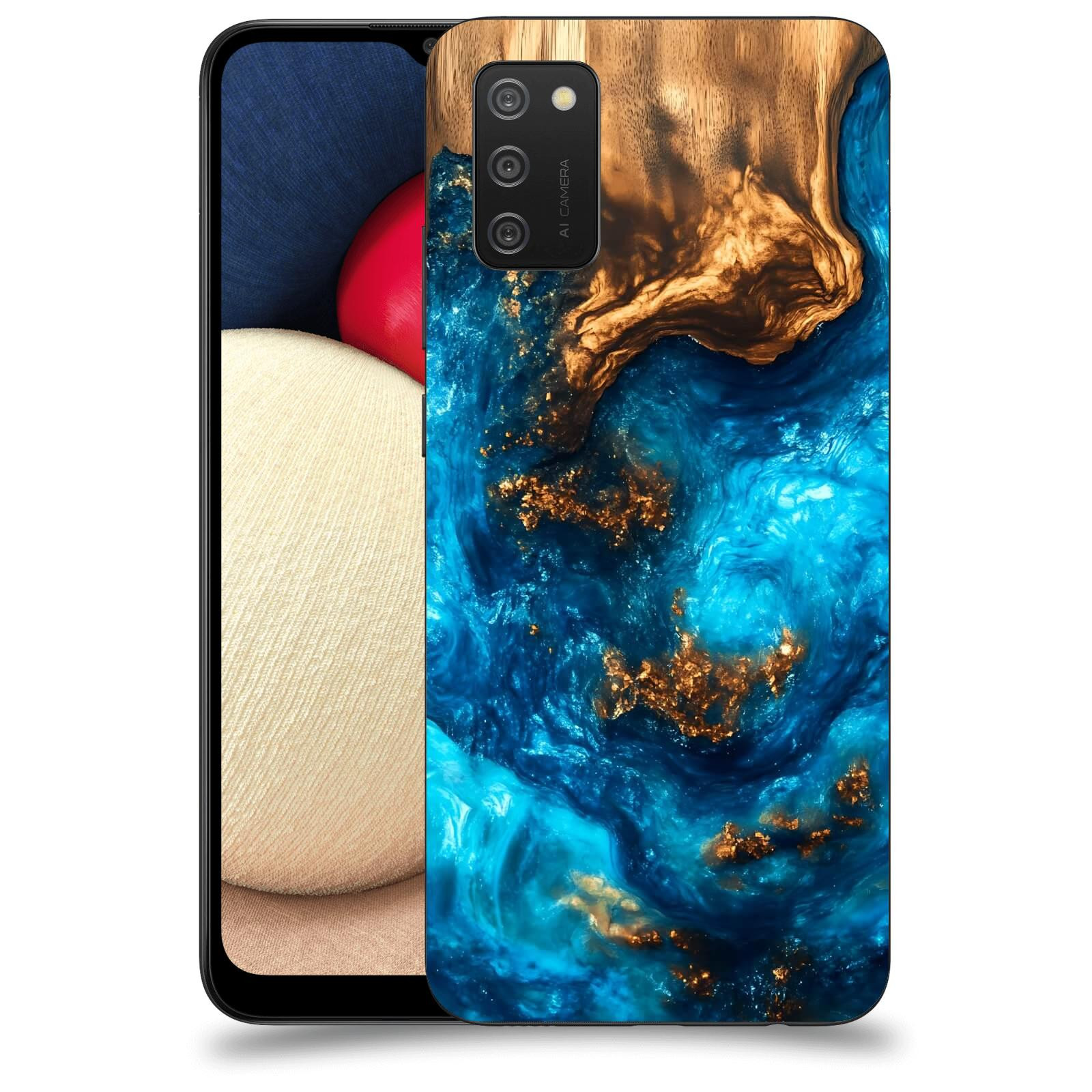 ACOVER Kryt na mobil Samsung Galaxy A02s A025G - Kosmická hloubka
