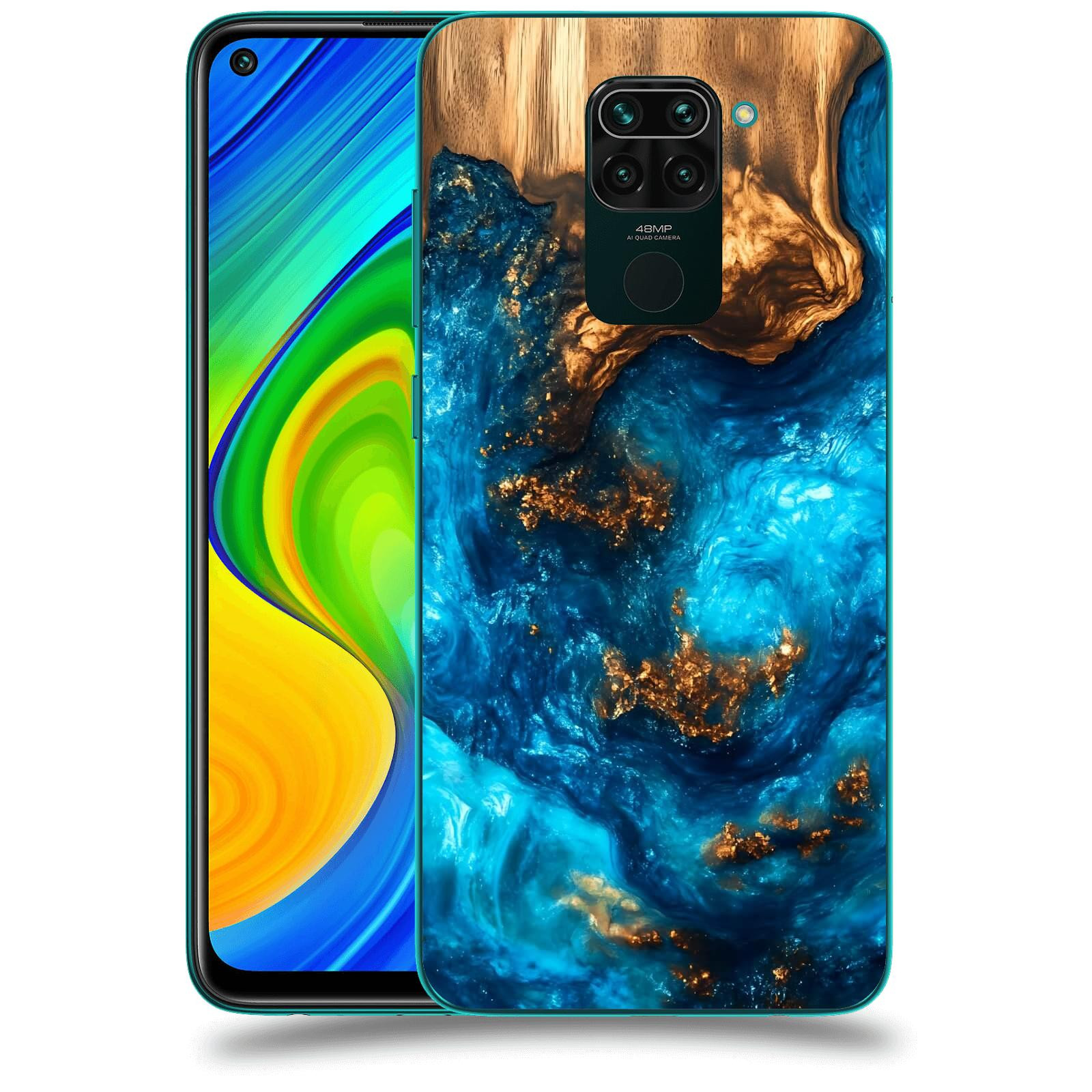 ACOVER Kryt na mobil Xiaomi Redmi Note 9 - Kosmická hloubka