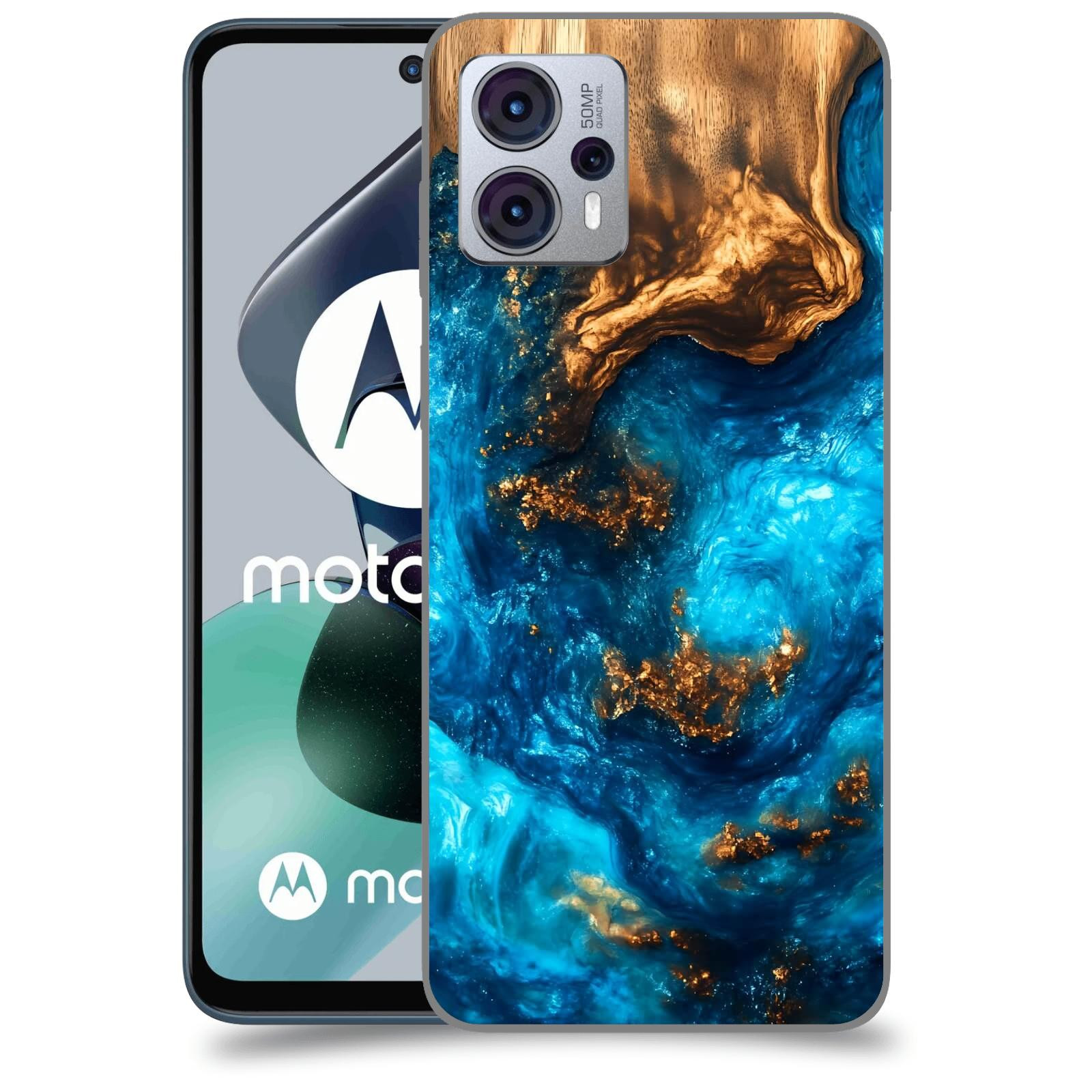 ACOVER Kryt na mobil Motorola Moto G23 - Kosmická hloubka