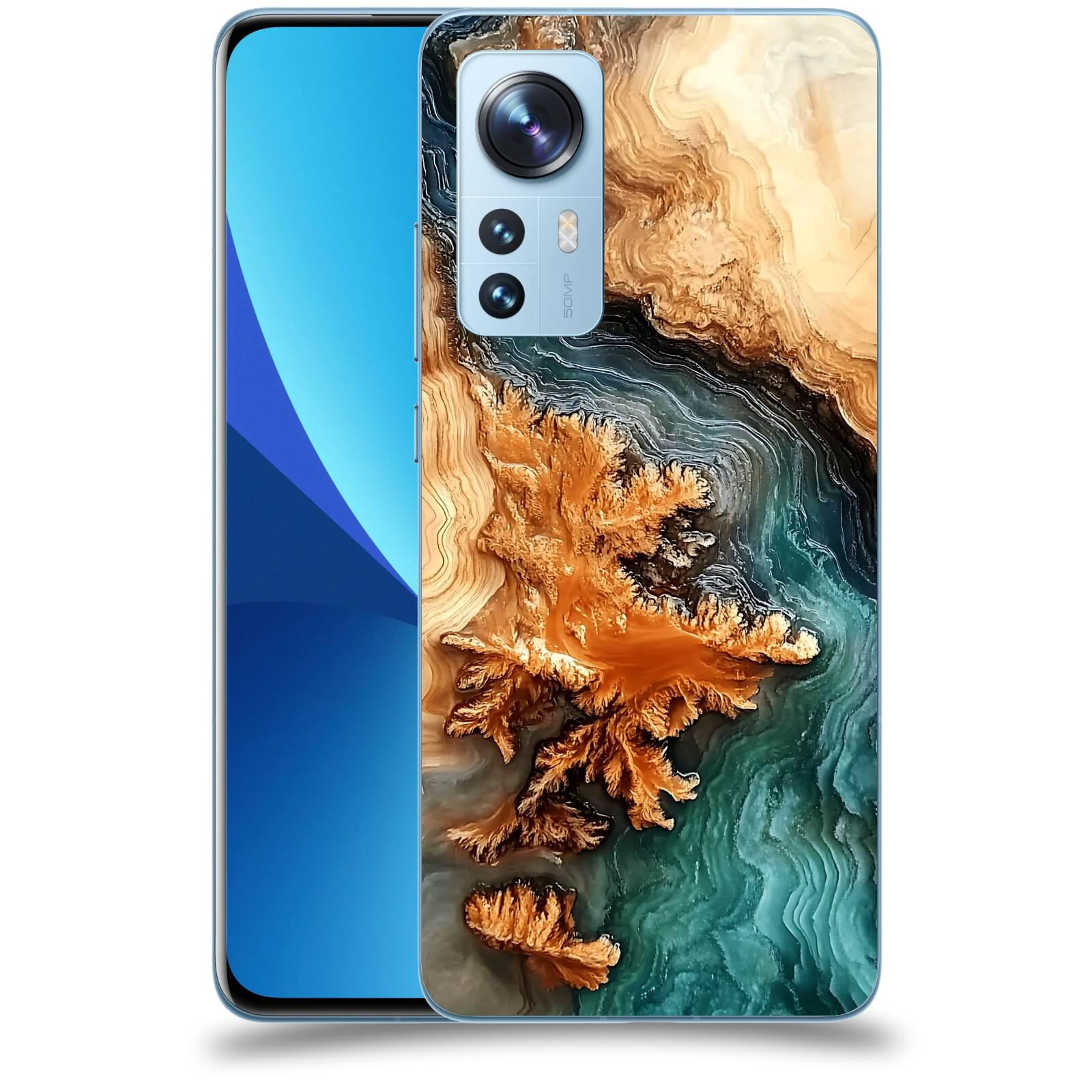 ACOVER Kryt na mobil Xiaomi 12X - Minerální tok