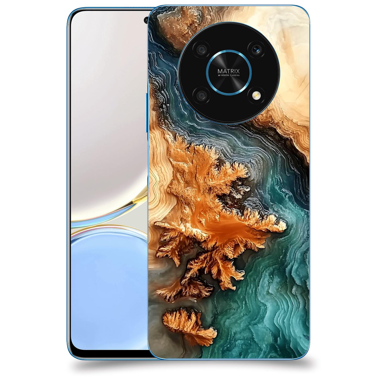 ACOVER Kryt na mobil Honor Magic 4 Lite 5G - Minerální tok