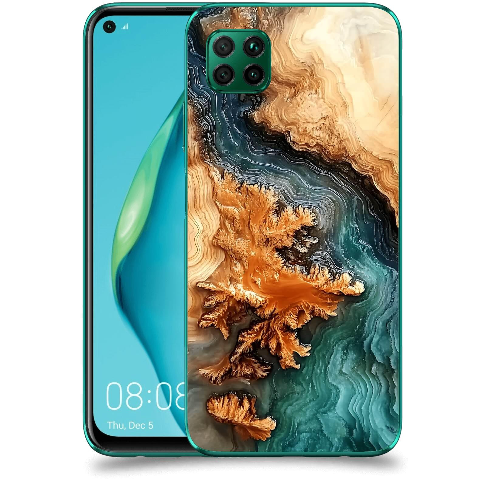 ACOVER Kryt na mobil Huawei P40 Lite - Minerální tok