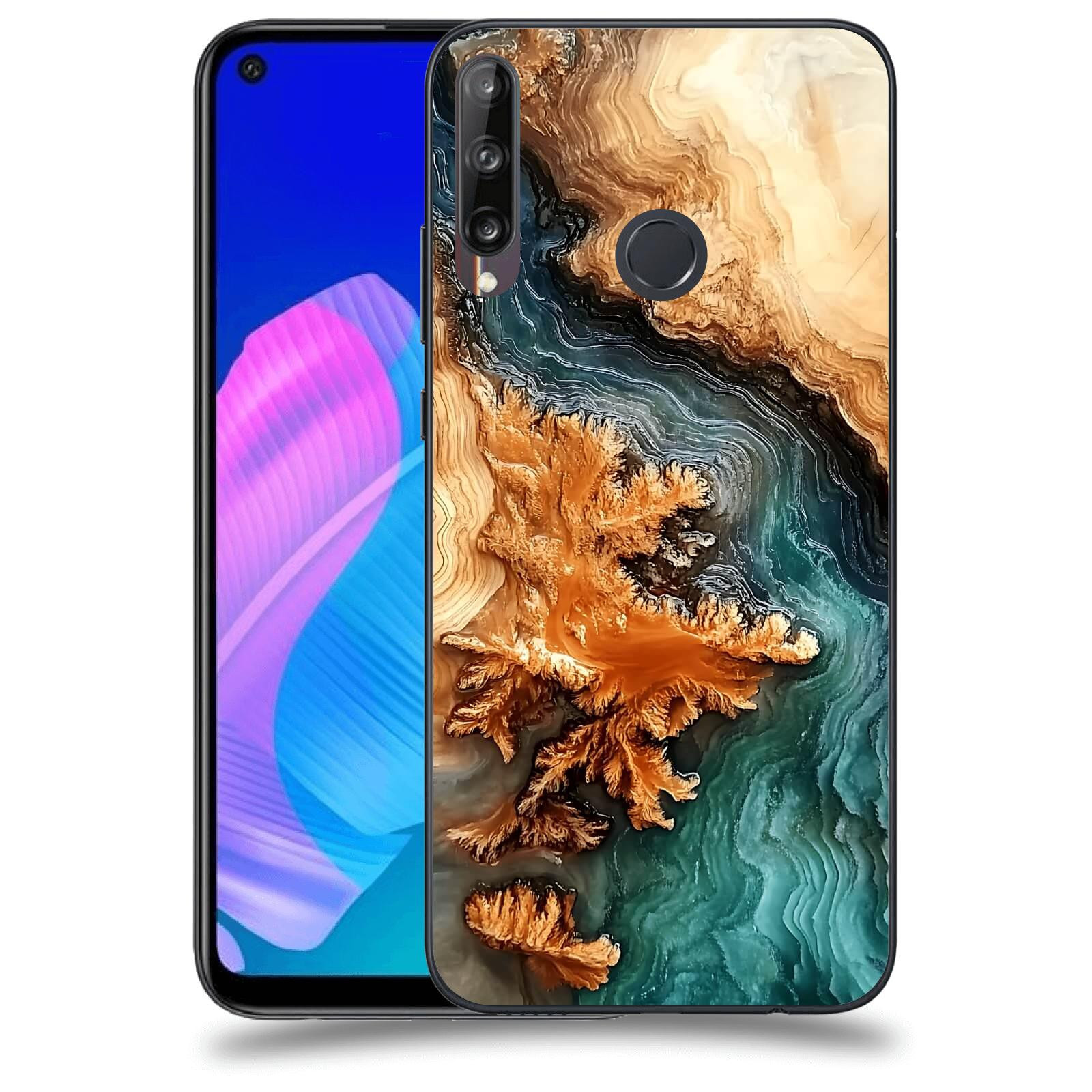 ACOVER Kryt na mobil Huawei P40 Lite E - Minerální tok