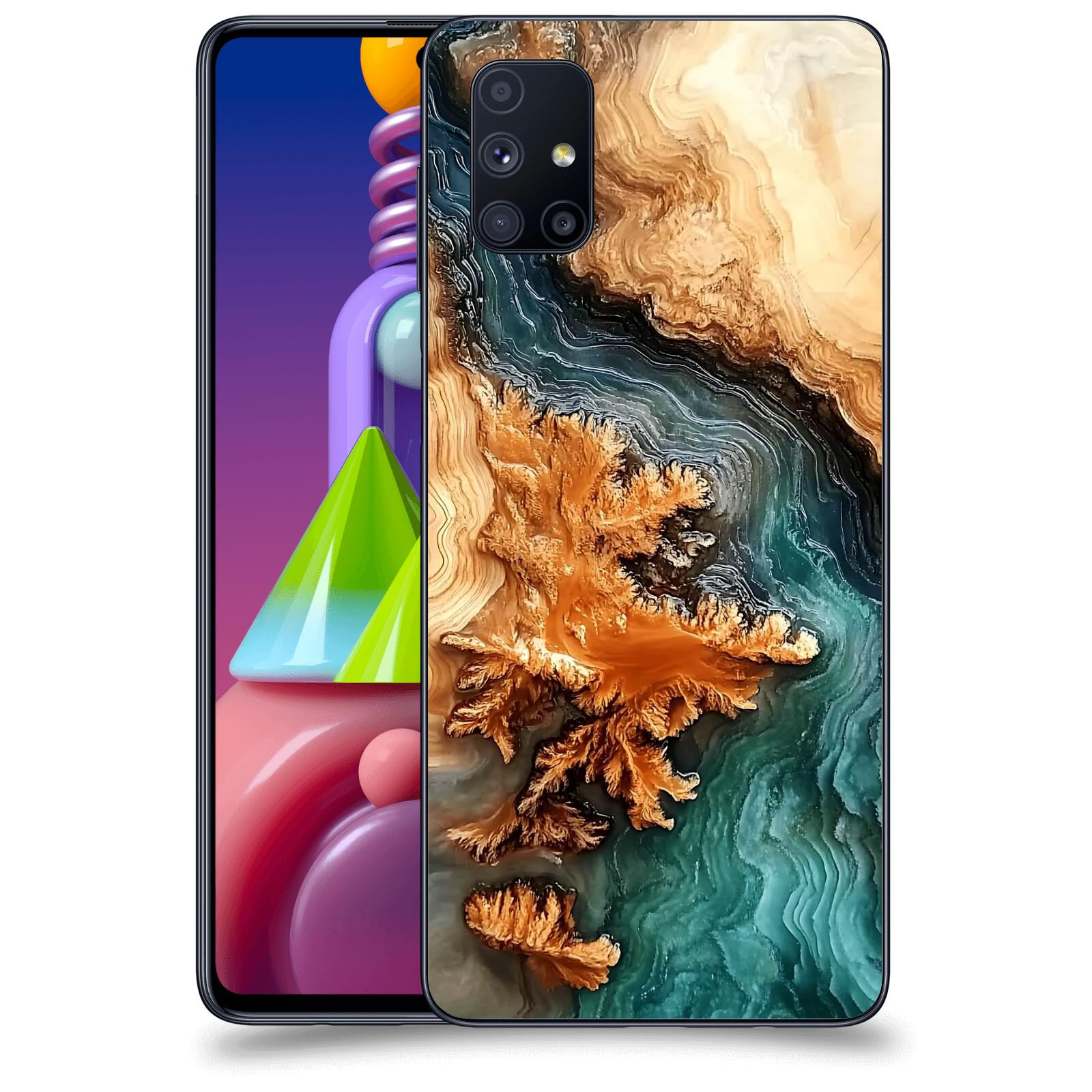 ACOVER Kryt na mobil Samsung Galaxy M51 M515F - Minerální tok