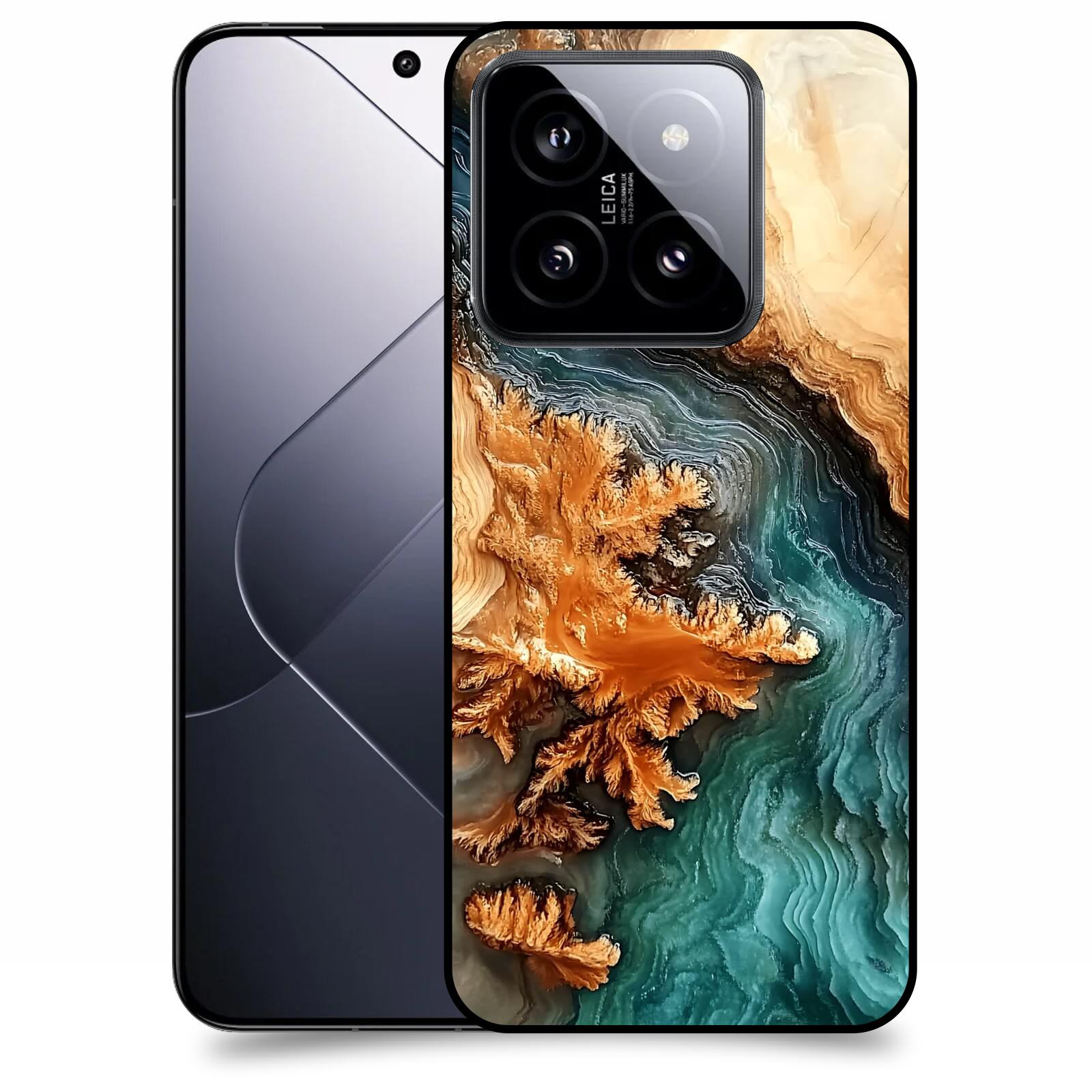 ACOVER Kryt na mobil Xiaomi 14 - Minerální tok
