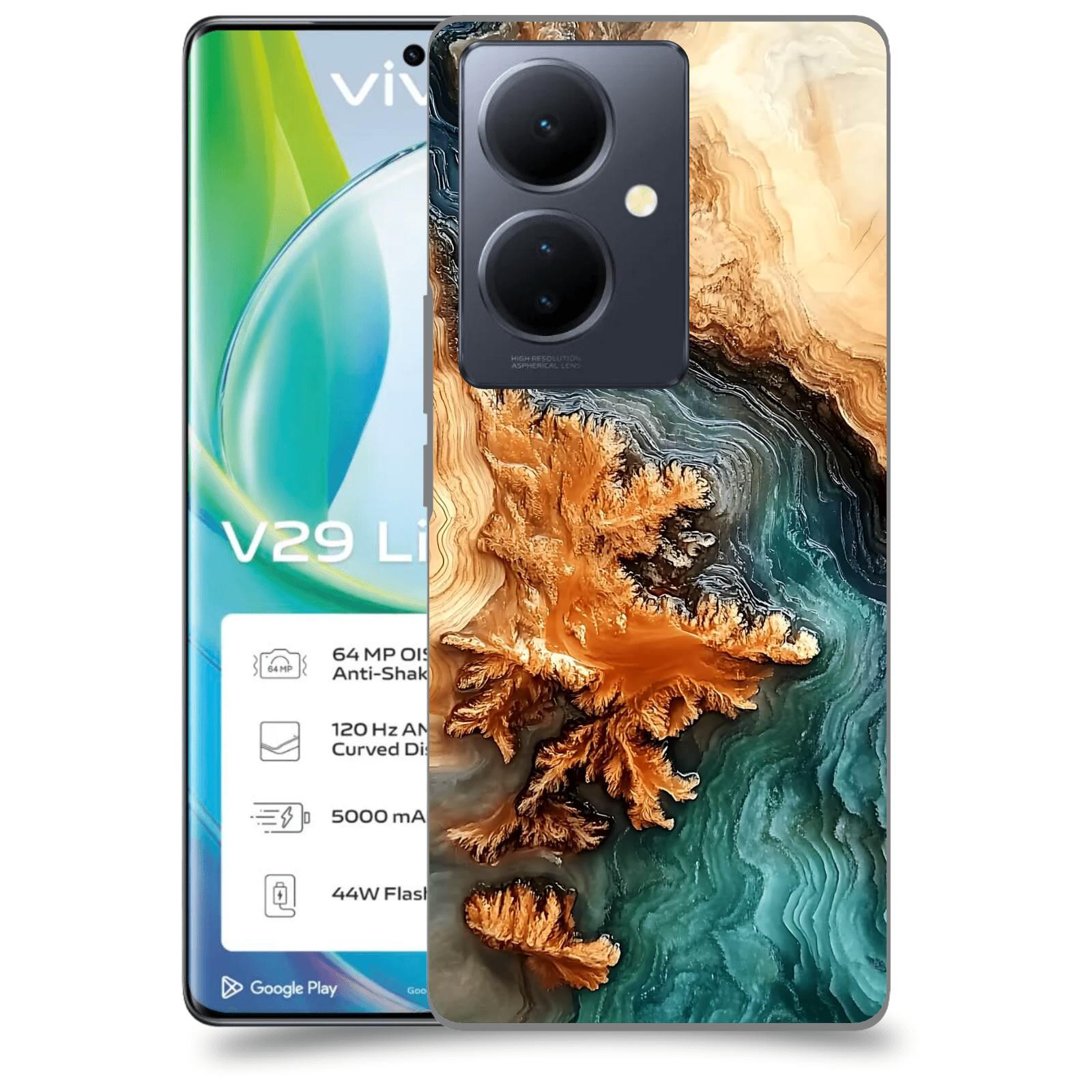 ACOVER Kryt na mobil VIVO V29 Lite 5G - Minerální tok