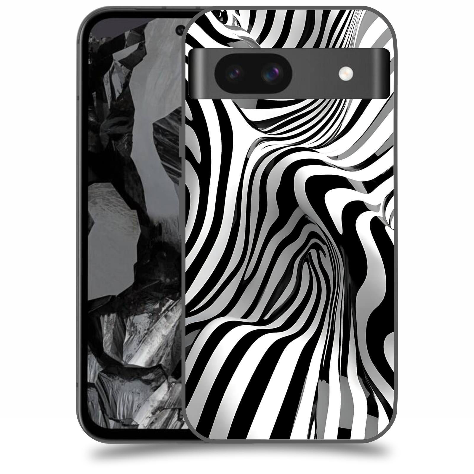 ACOVER Kryt na mobil Google Pixel 8A - Deformace a Iluze