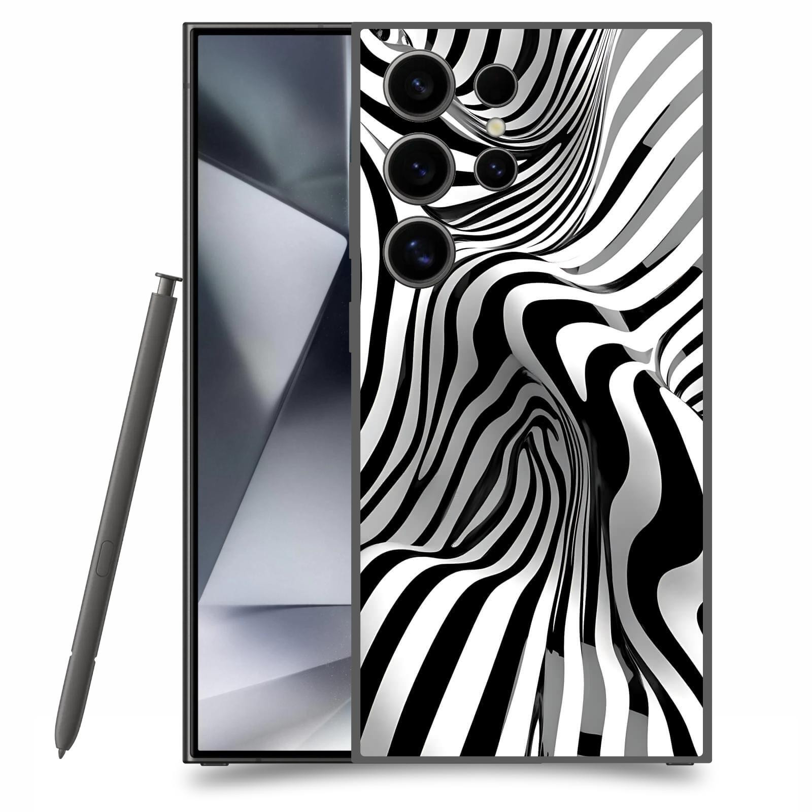 ACOVER Kryt na mobil Samsung Galaxy S24 Ultra - Deformace a Iluze