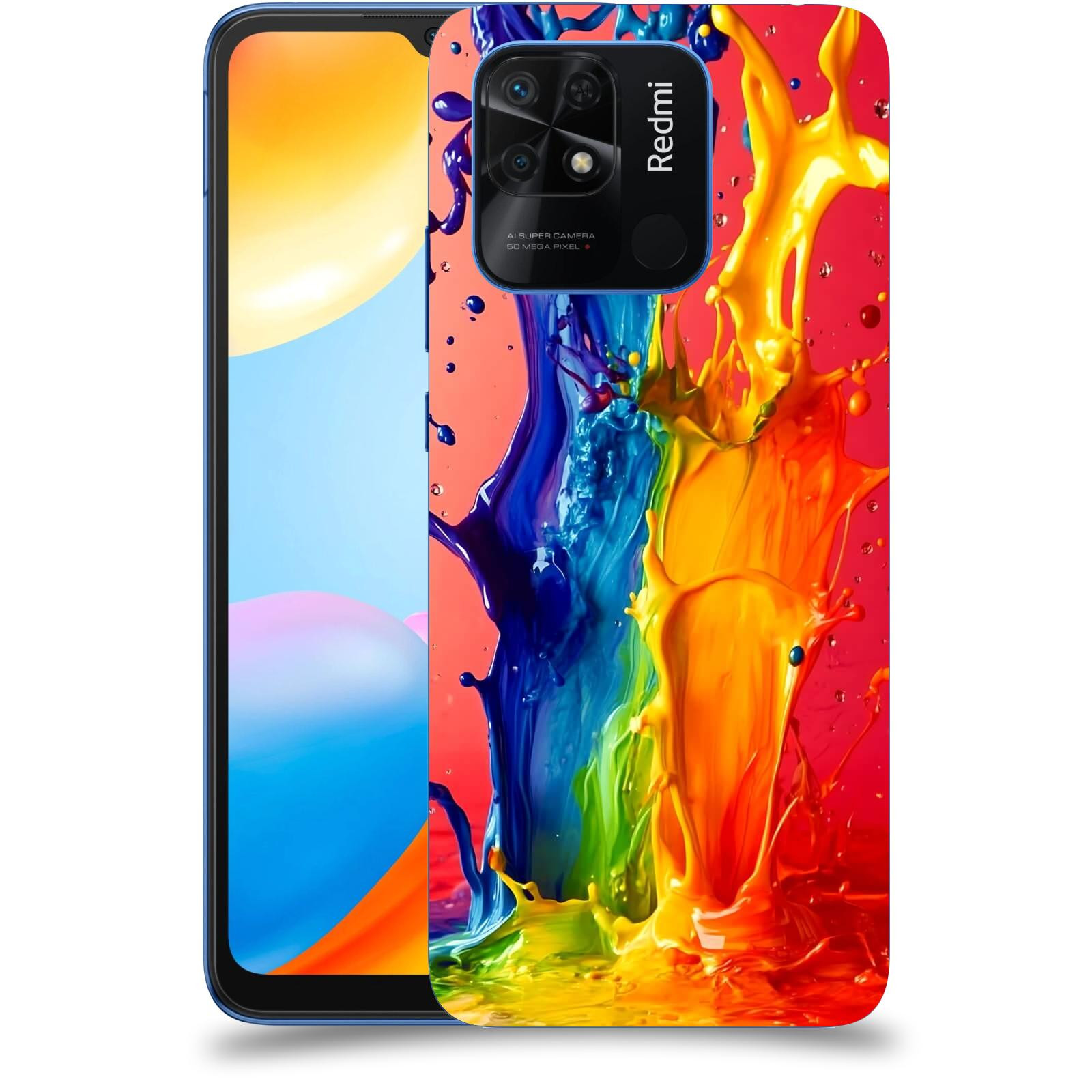 ACOVER Kryt na mobil Xiaomi Redmi 10C - Energie a Srážka