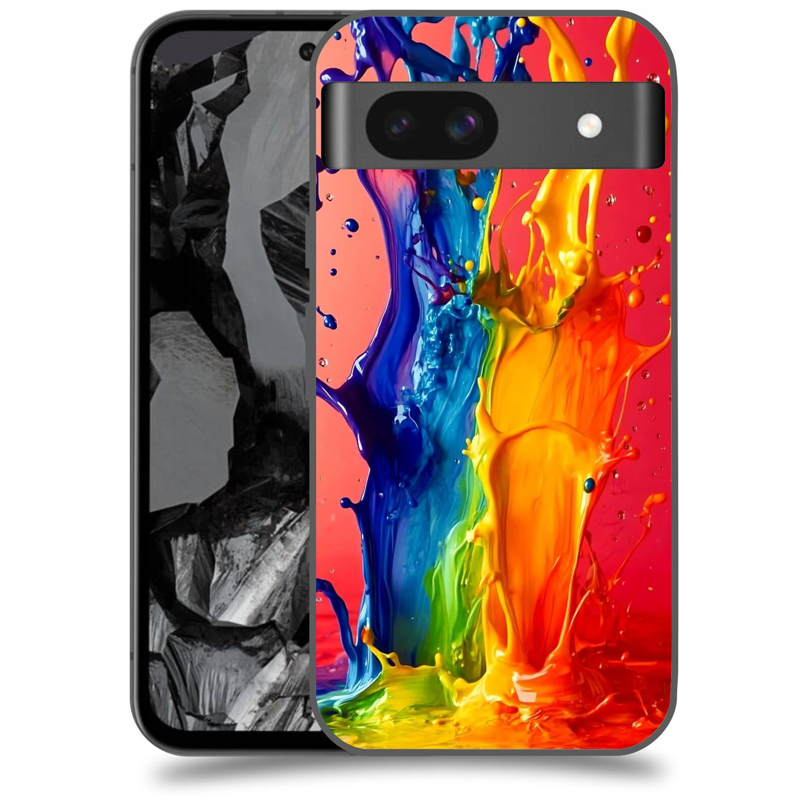 ACOVER Kryt na mobil Google Pixel 8A - Energie a Srážka