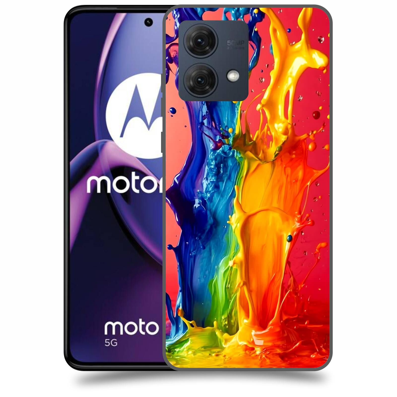 ACOVER Kryt na mobil Motorola Moto G84 5G - Energie a Srážka