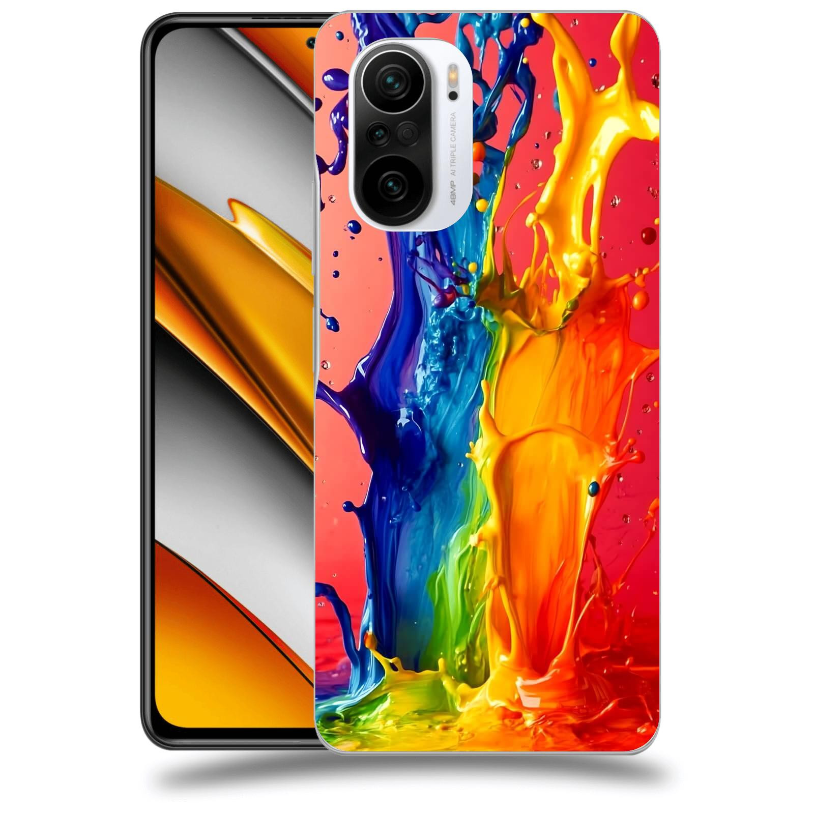 ACOVER Kryt na mobil Xiaomi Poco F3 - Energie a Srážka