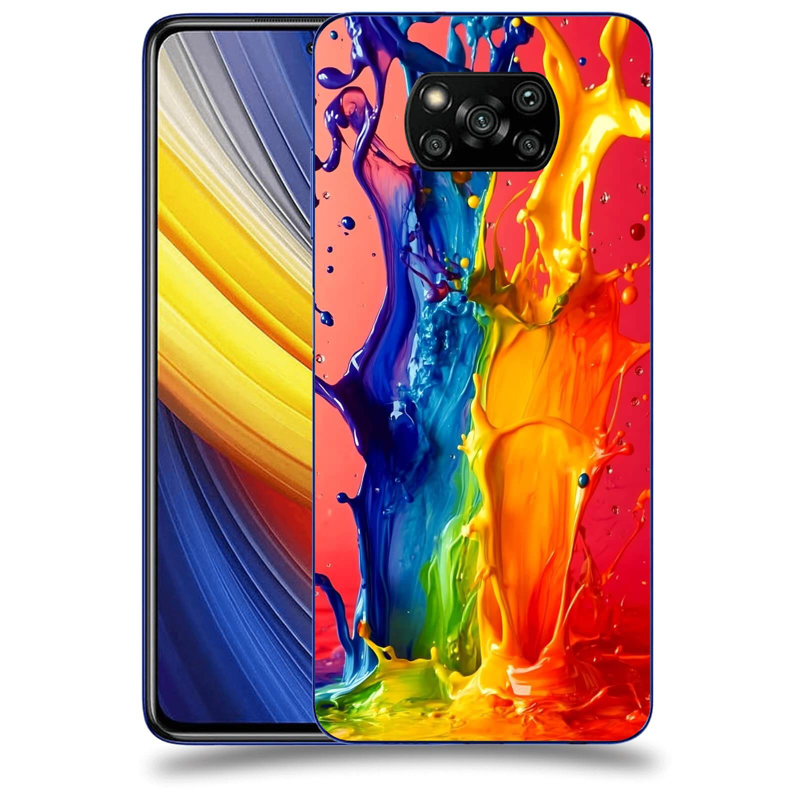 ACOVER Kryt na mobil Xiaomi Poco X3 Pro - Energie a Srážka