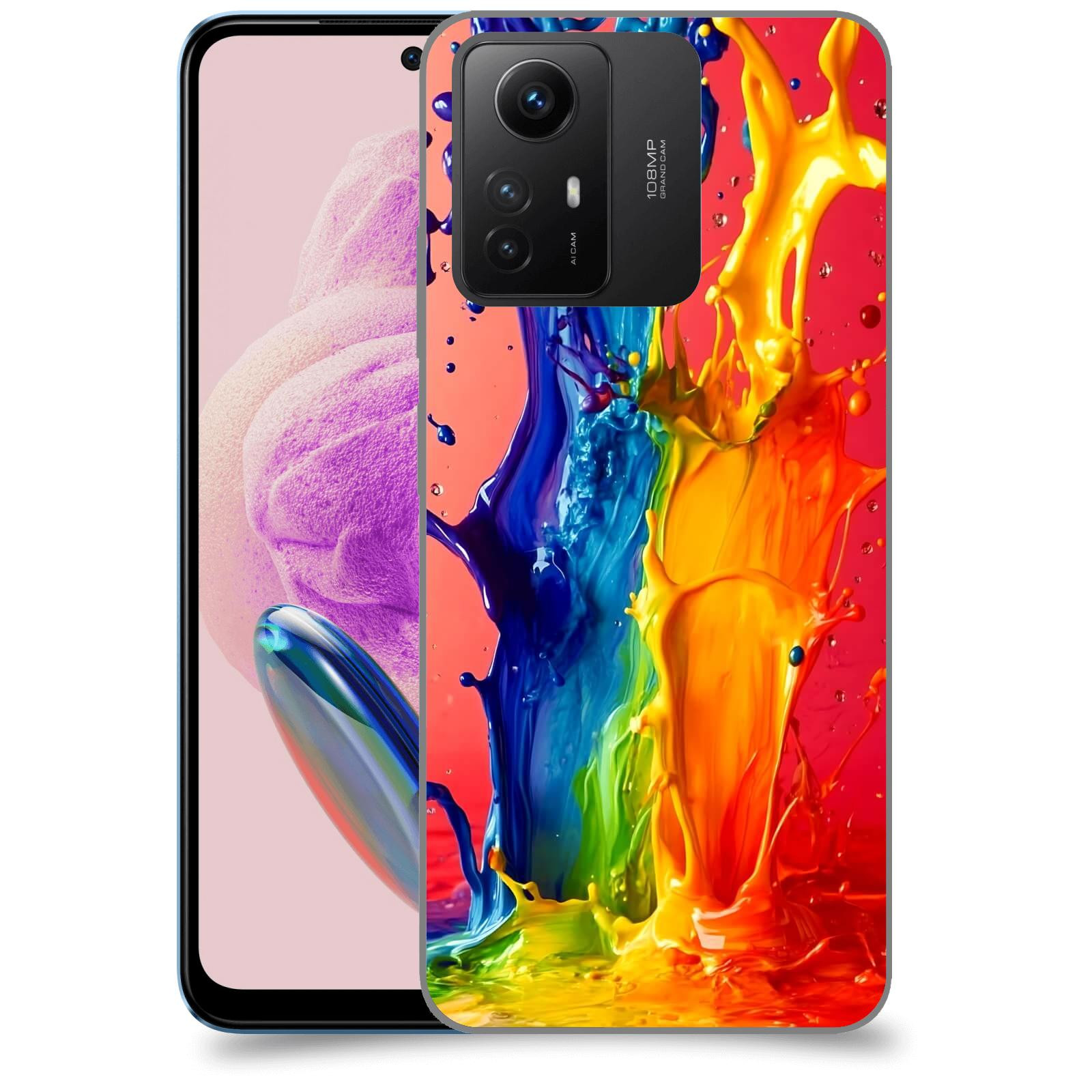 ACOVER Kryt na mobil Xiaomi Redmi Note 12S - Energie a Srážka