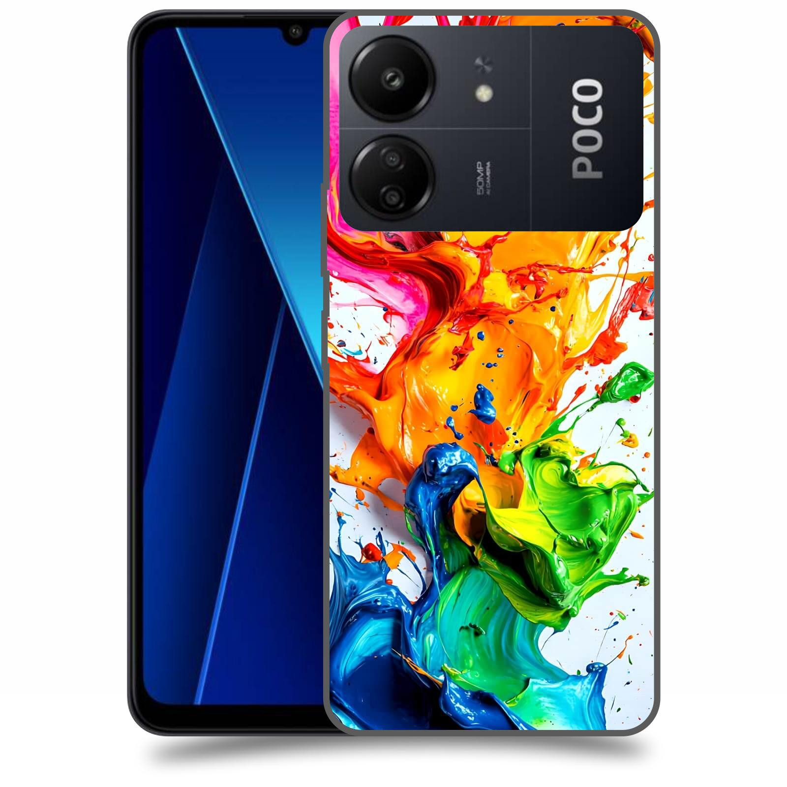 ACOVER Kryt na mobil Poco C65 - Exploze a Dynamika
