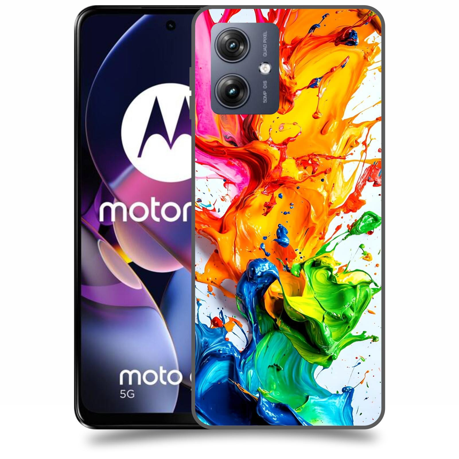 ACOVER Kryt na mobil Motorola Moto G54 5G - Exploze a Dynamika