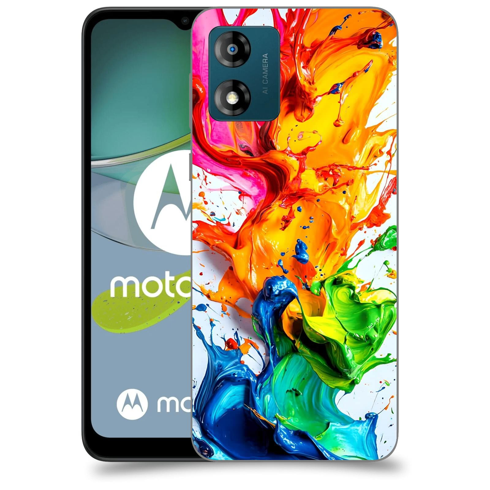 ACOVER Kryt na mobil Motorola Moto E13 - Exploze a Dynamika