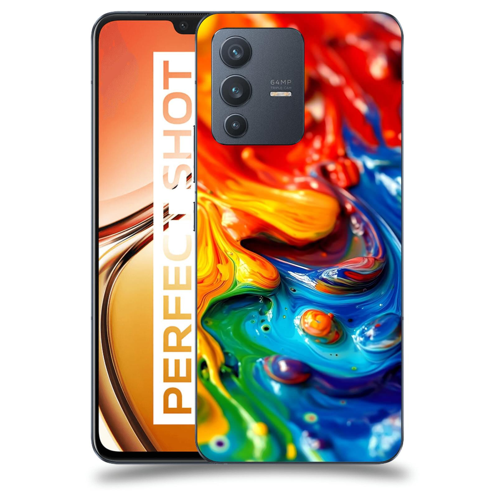 ACOVER Kryt na mobil Vivo V23 5G - Exploze a Energie