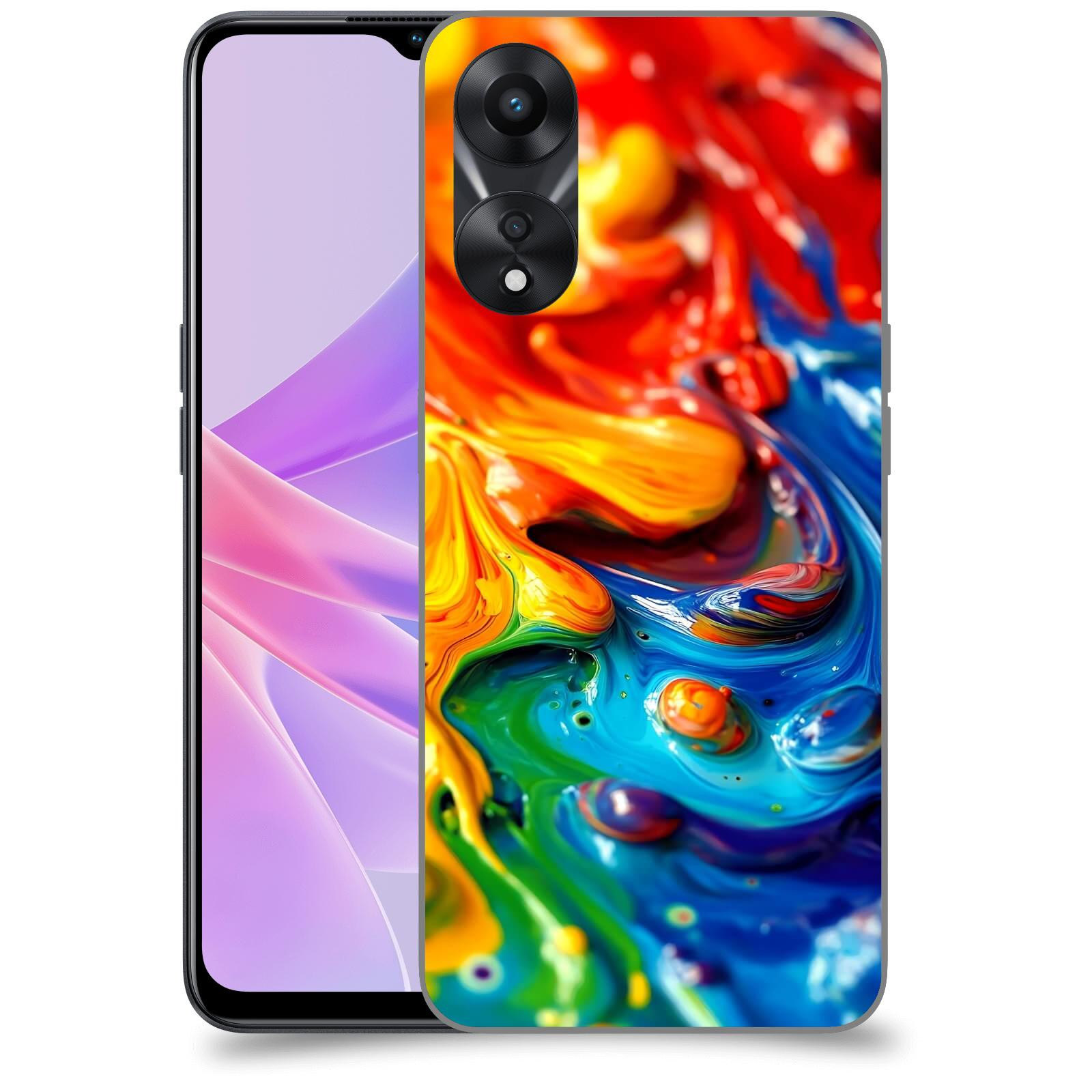 ACOVER Kryt na mobil OPPO A78 5G - Exploze a Energie