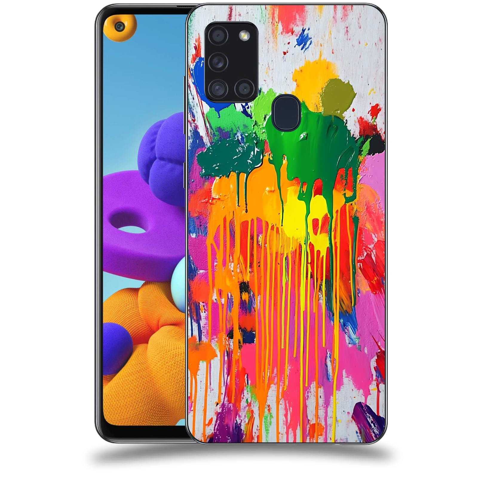 ACOVER Kryt na mobil Samsung Galaxy A21s - Chaos a Expresivita