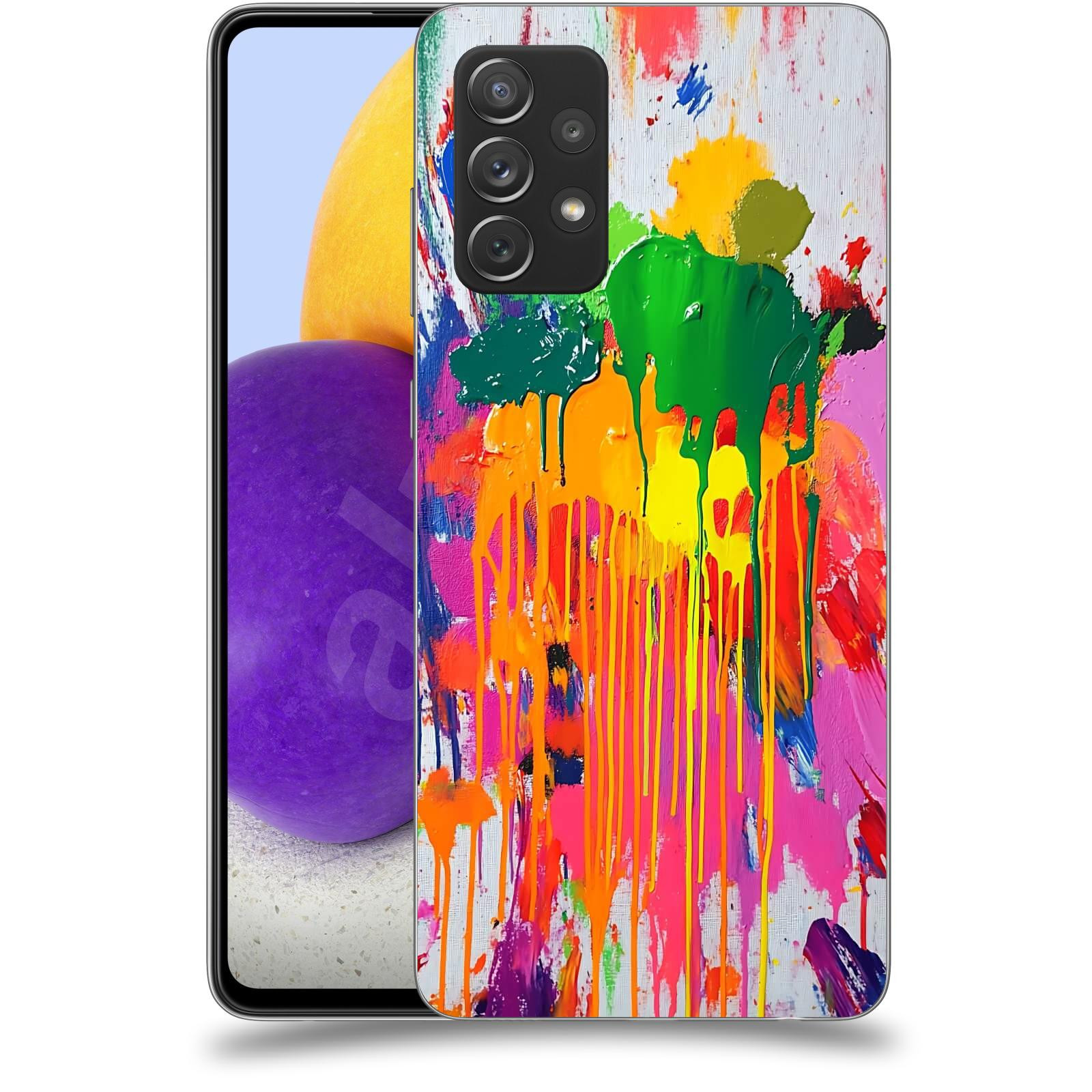 ACOVER Kryt na mobil Samsung Galaxy A72 A725F - Chaos a Expresivita