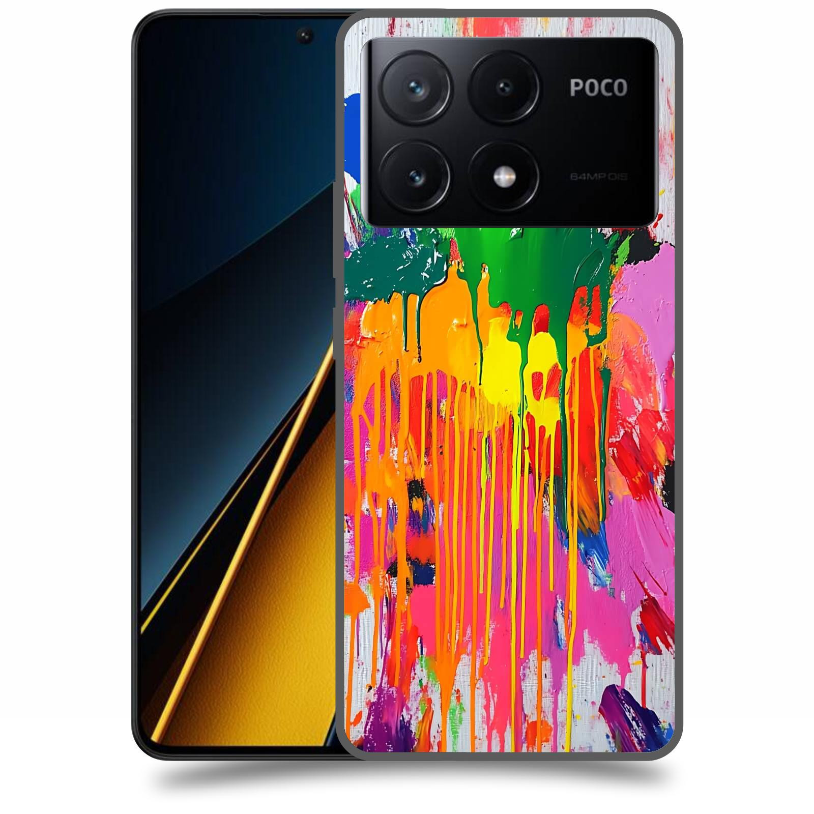 ACOVER Kryt na mobil Poco X6 Pro 5G - Chaos a Expresivita