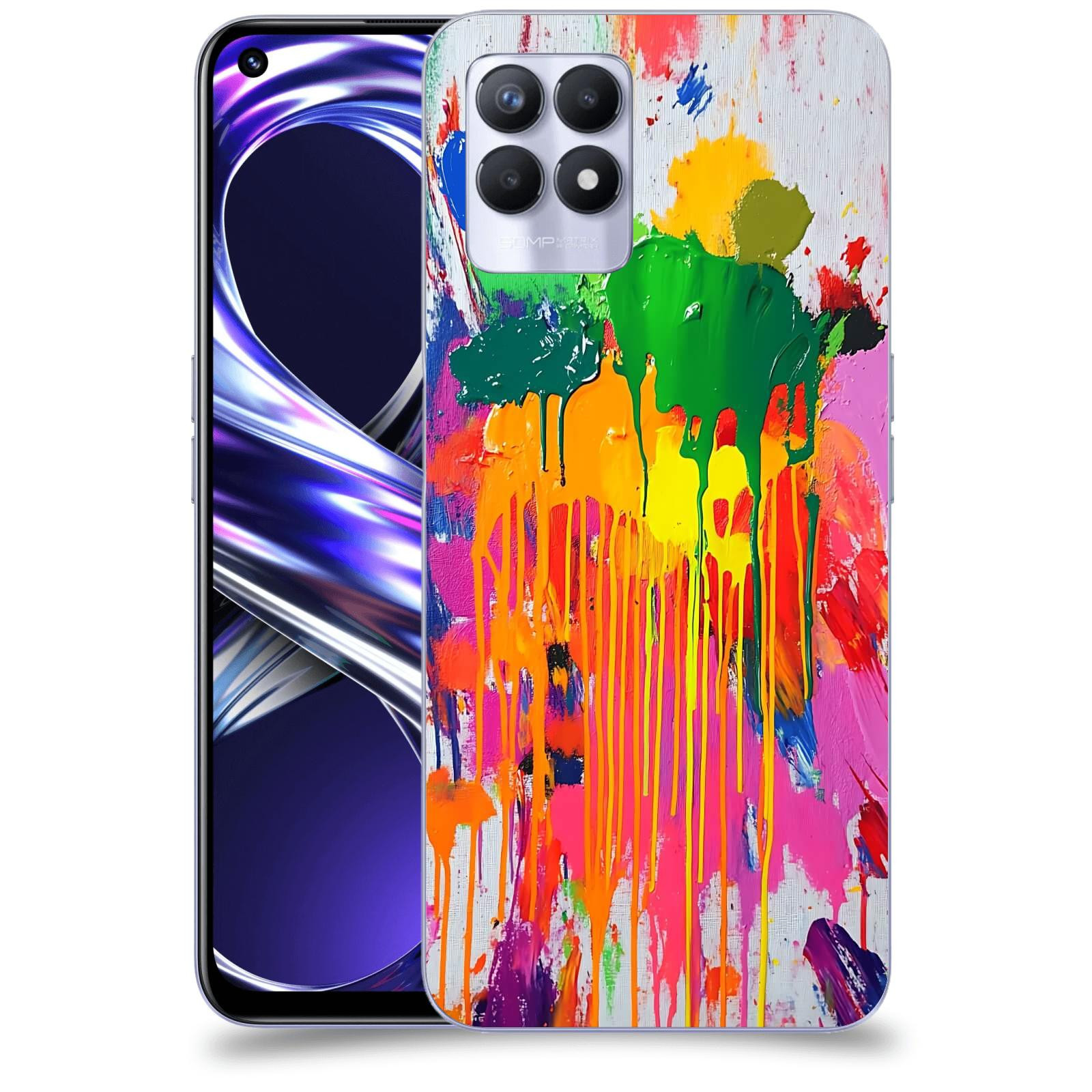 ACOVER Kryt na mobil Realme 8i - Chaos a Expresivita